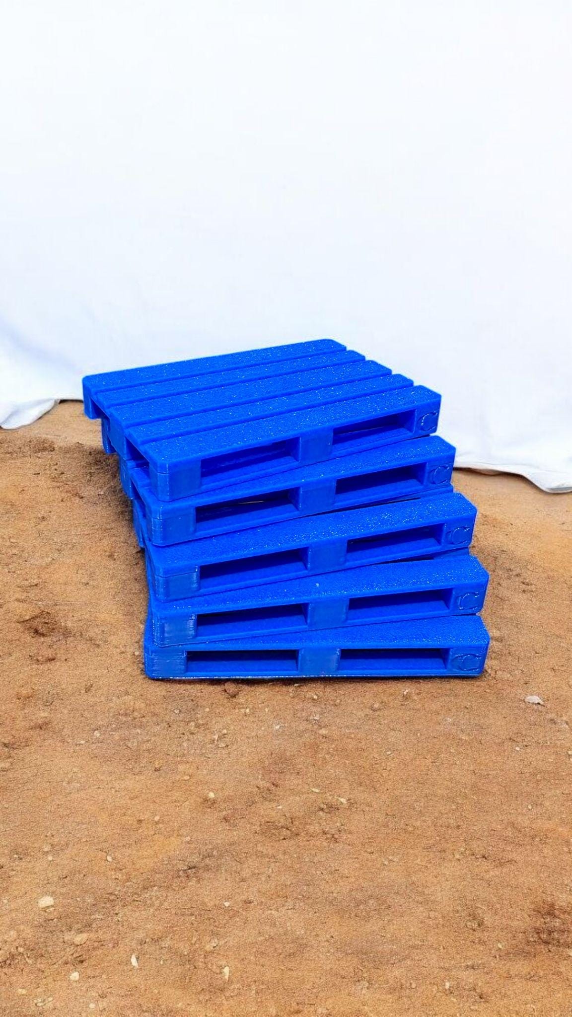1:14 Scale Euro Pallets – CHEP Style – For Tamiya RC Trucks – Full Load Option