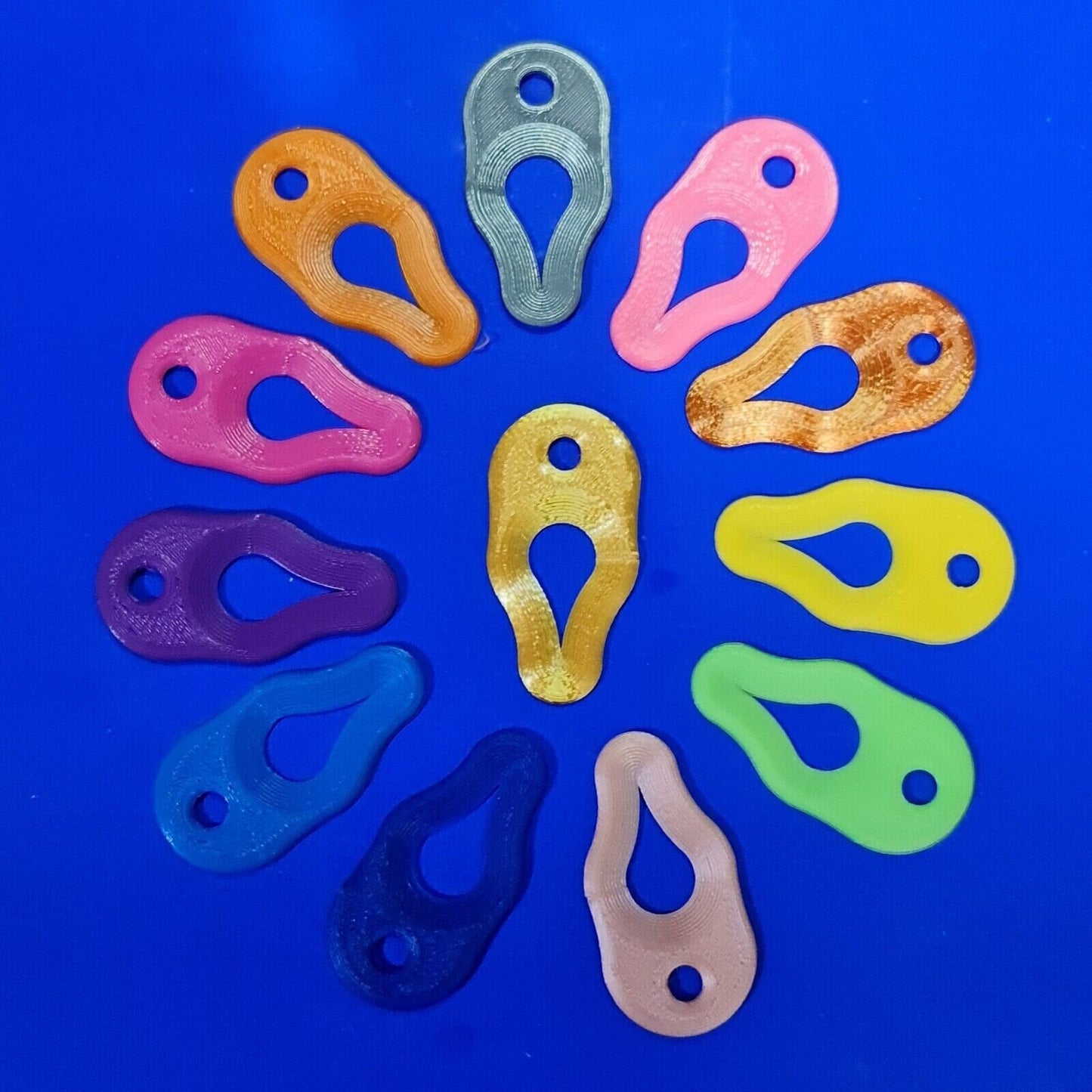 10 Pack Tick Removal Tools PLA Plastic Biodegradable dog cat horse human sheep