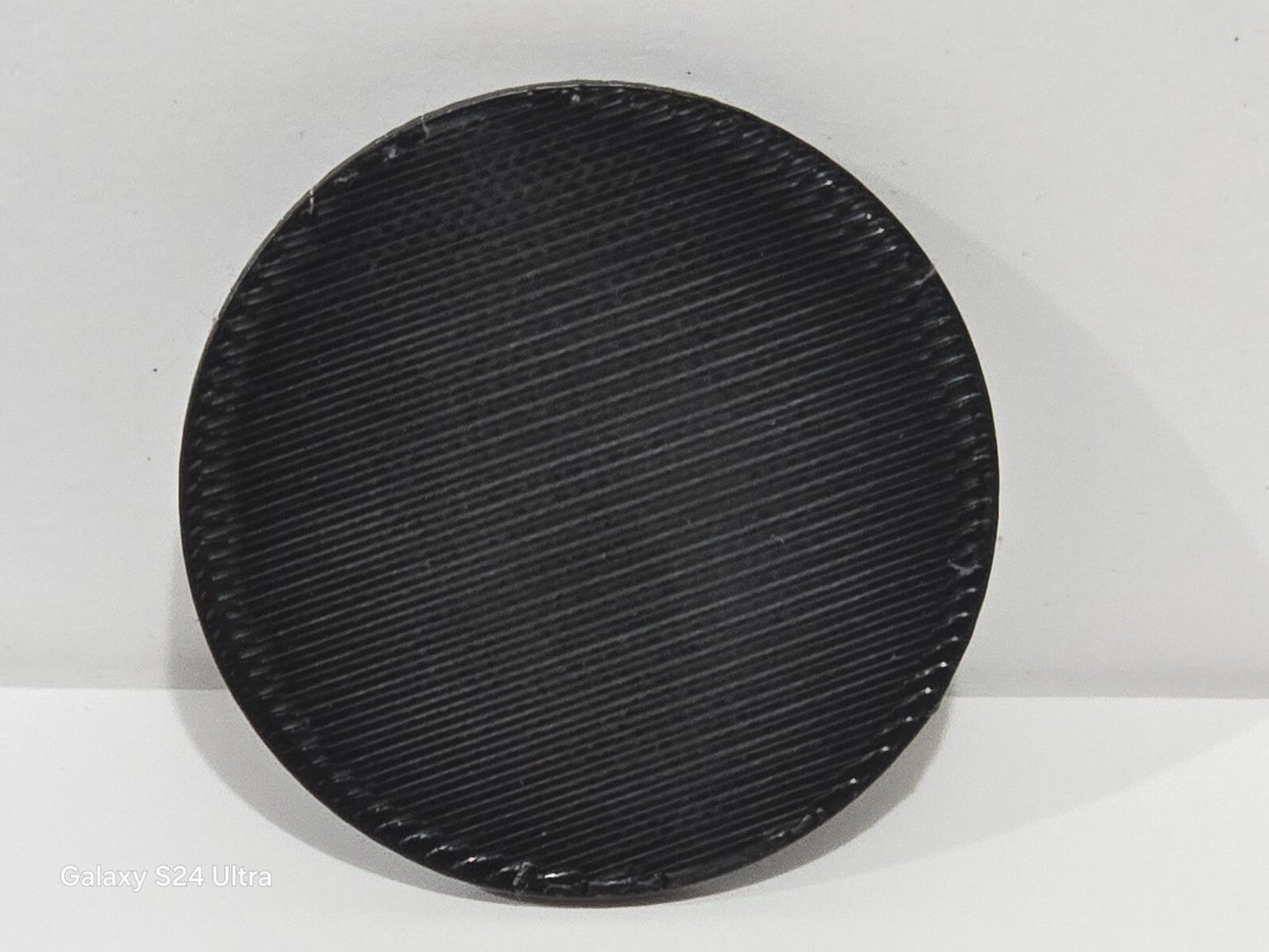 10pcs 30mm Round Small Miniature Model Bases 2mm Deep Thick Circular Base Black
