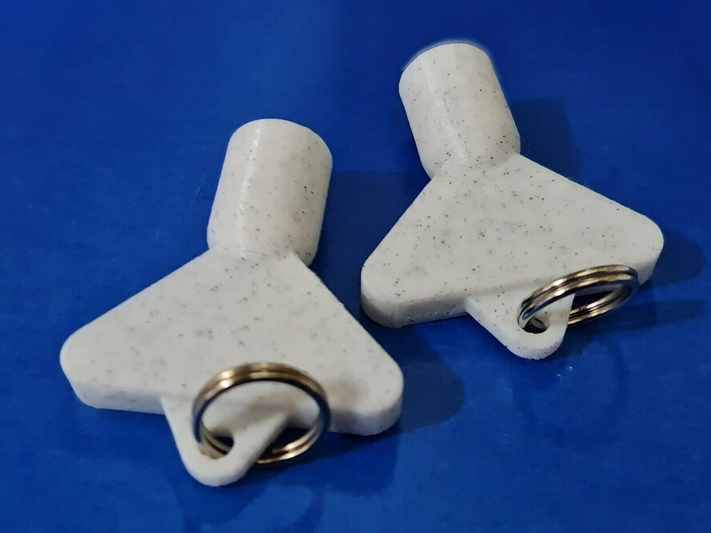 2 x Gas Electric Meter Box Utility Key Cupboard Marble PLA Plastic Biodegradable