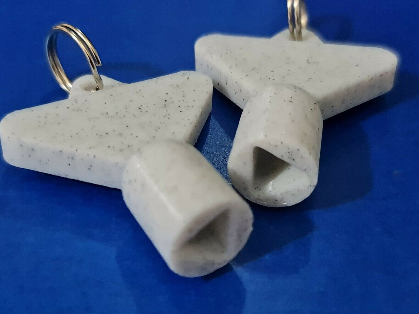 2 x Gas Electric Meter Box Utility Key Cupboard Marble PLA Plastic Biodegradable