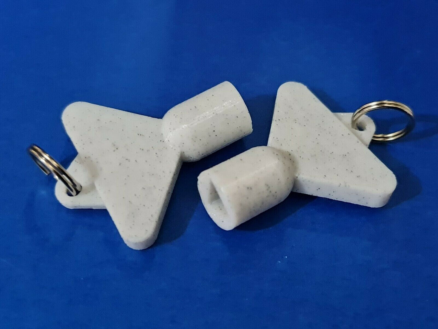 2 x Gas Electric Meter Box Utility Key Cupboard Marble PLA Plastic Biodegradable