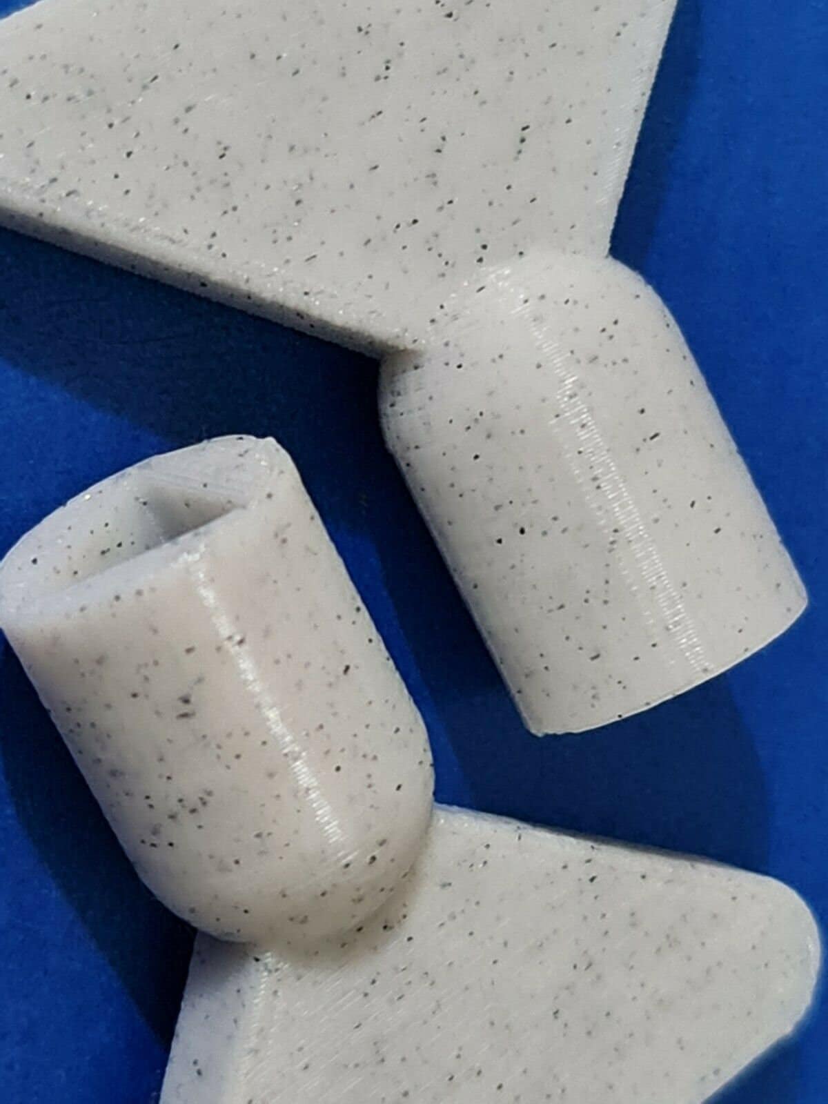 2 x Gas Electric Meter Box Utility Key Cupboard Marble PLA Plastic Biodegradable