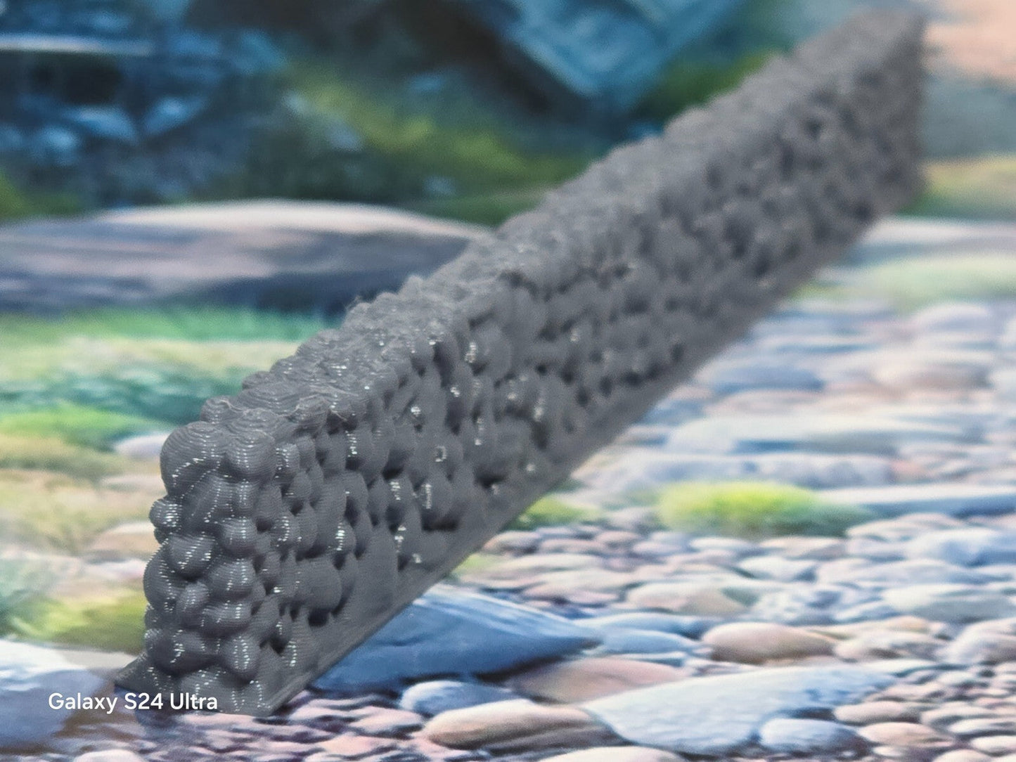 28mm Unpainted Grey Plastic 196mm long Stone Wall Bolt Action Table Top Wargames