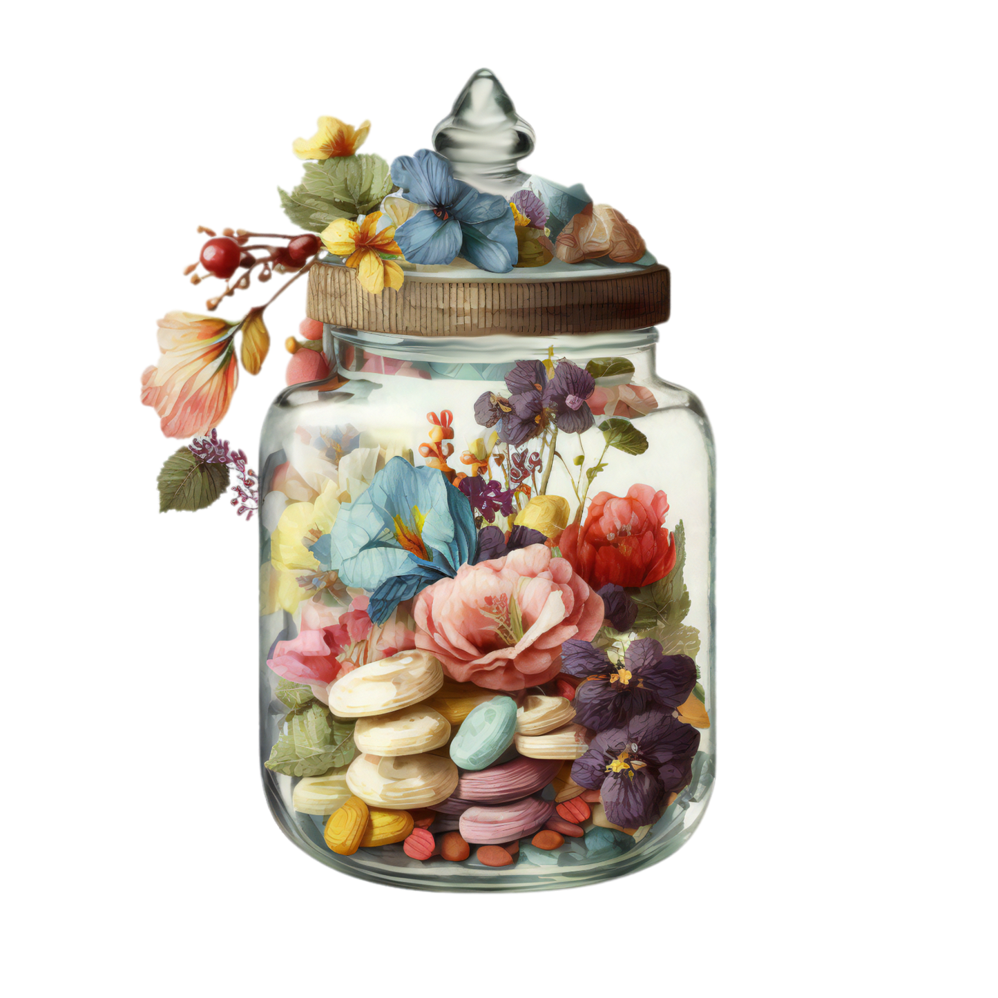 325 Candy Jar Personalised Self Adhesive Address Handmade by Labels Stickers