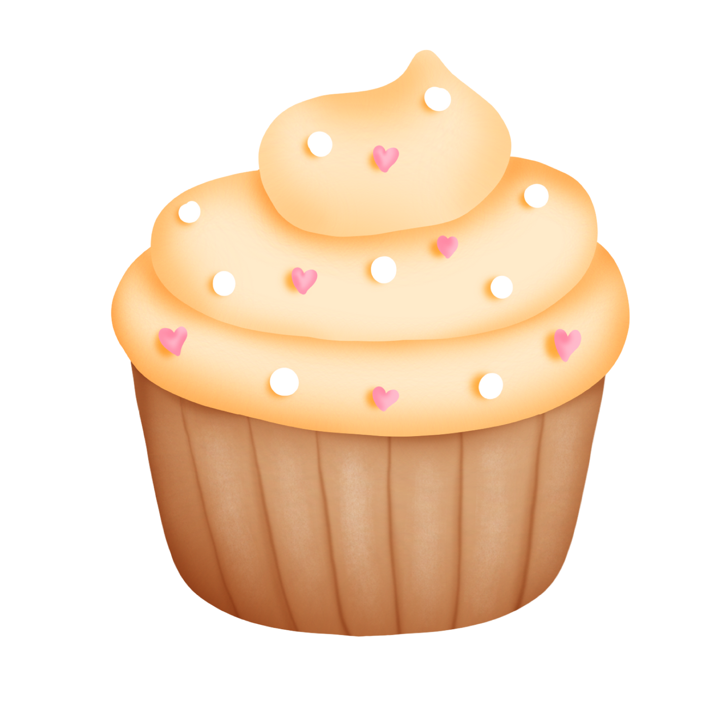 325 Cupcake Personalised Self Adhesive Handmade by Sticky Labels Stickers