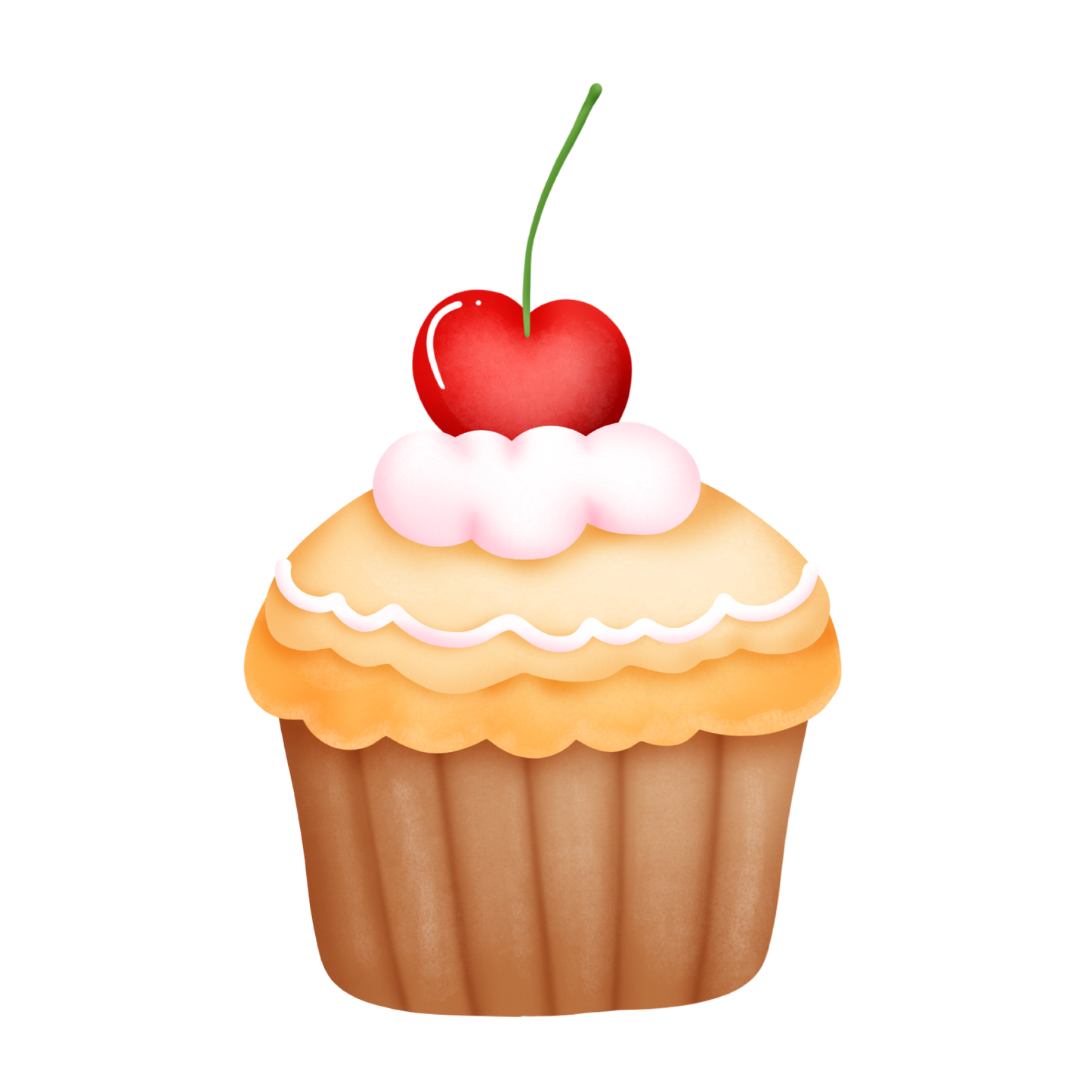 325 Cupcake Personalised Self Adhesive Handmade by Sticky Labels Stickers