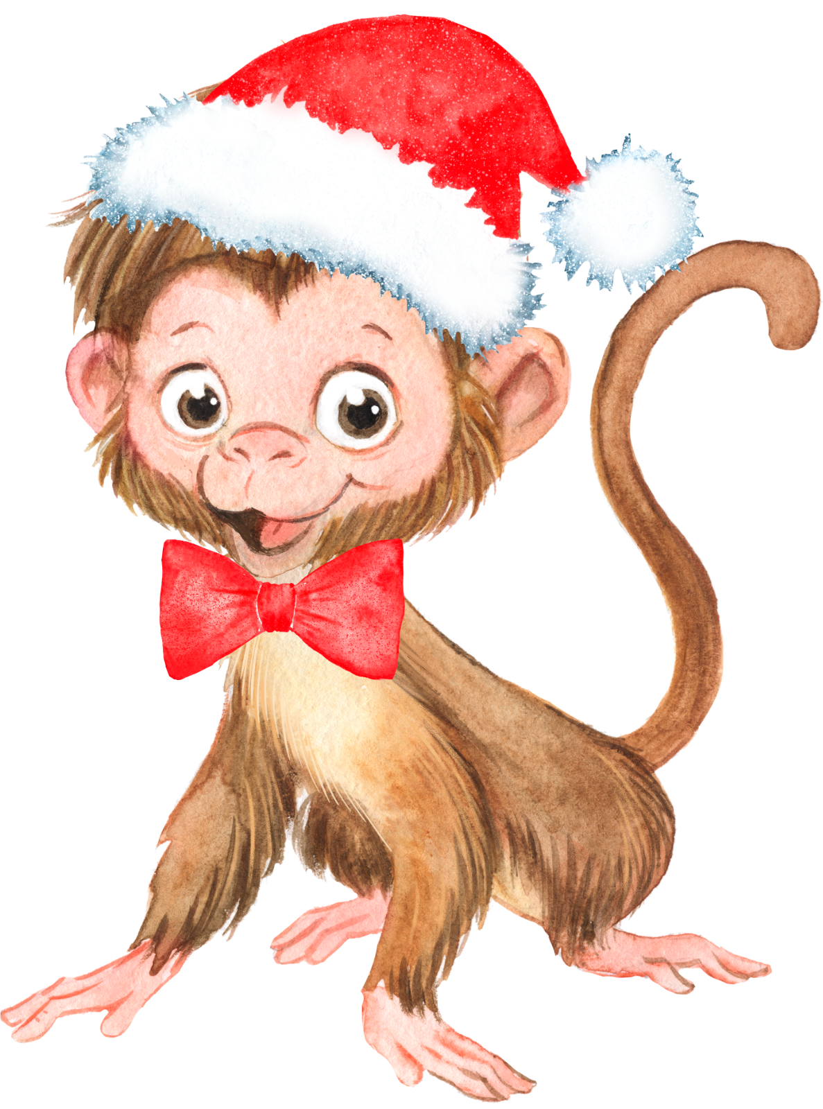 325 Cute Cheeky Monkey Personalised Self Adhesive Handmade by Labels Stickers