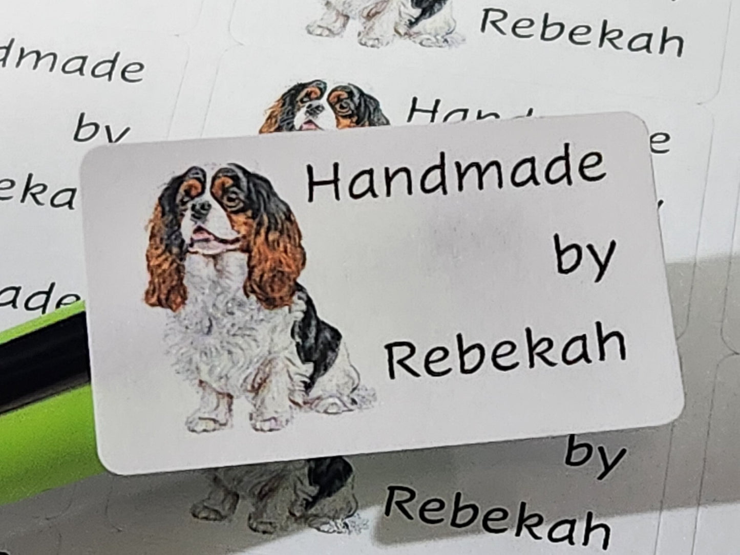 260 Handmade by Labels, Dog Breeds, Craft stickers, Address return