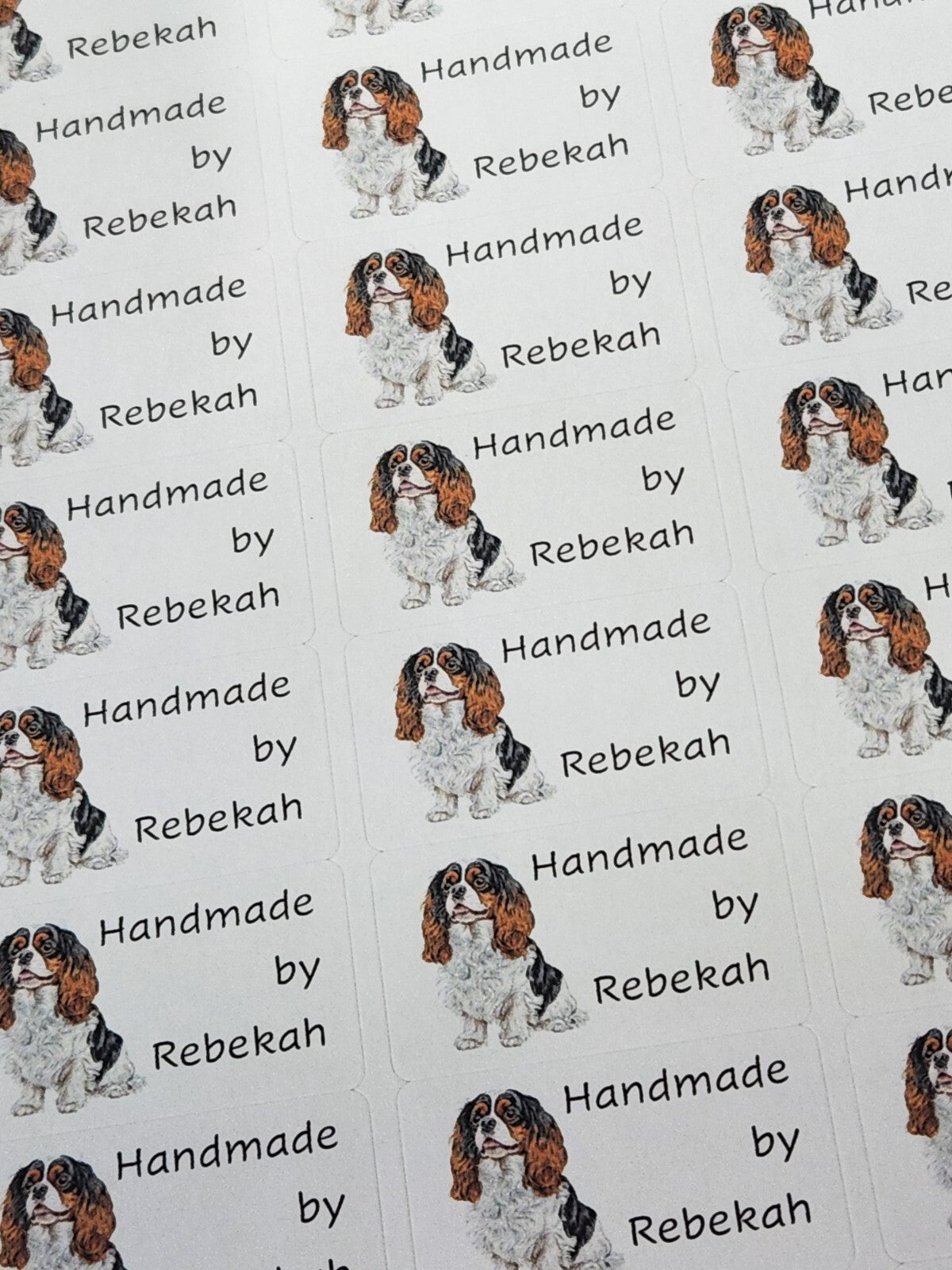 260 Handmade by Labels, Dog Breeds, Craft stickers, Address return