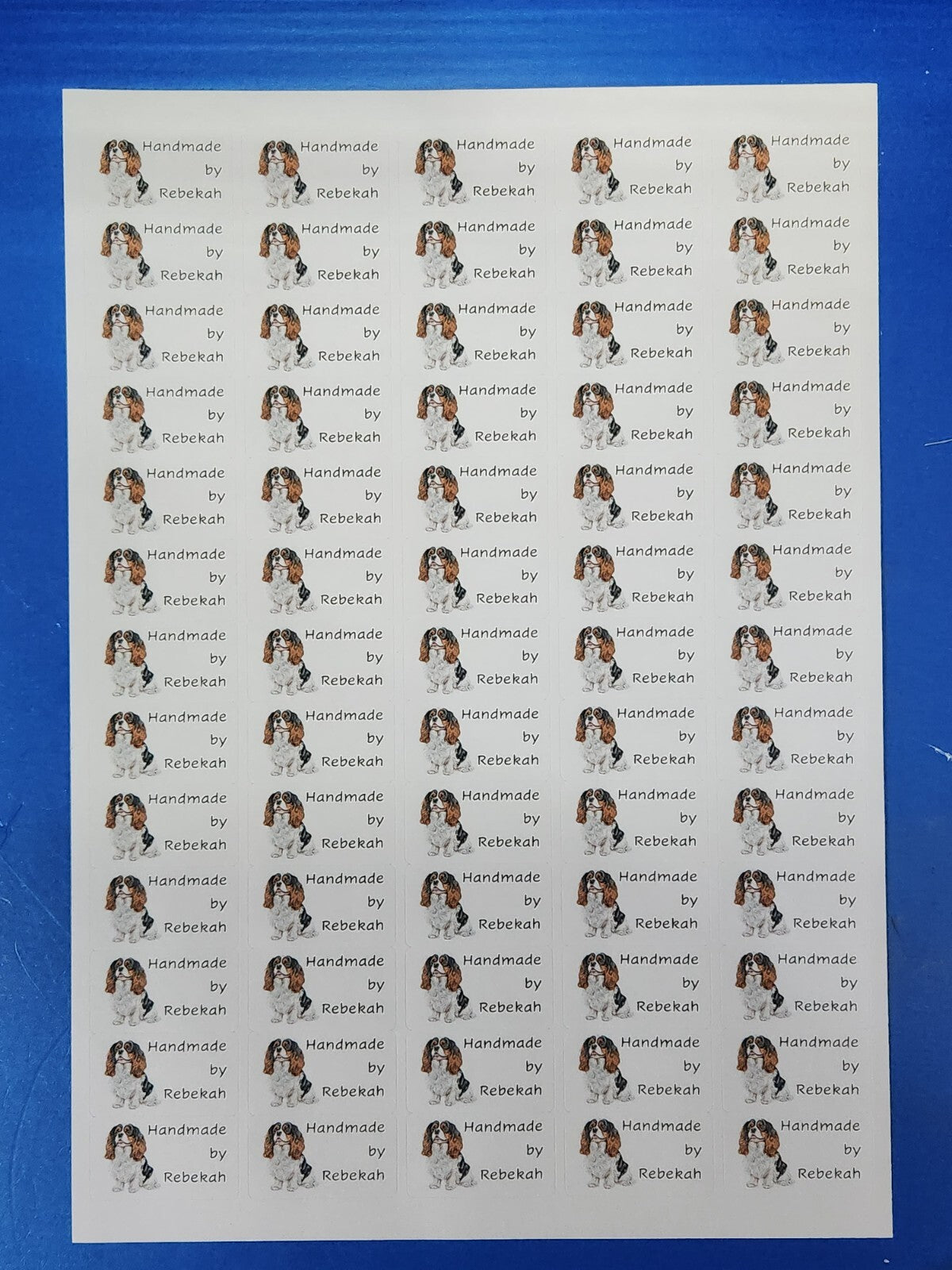 260 Handmade by Labels, Dog Breeds, Craft stickers, Address return