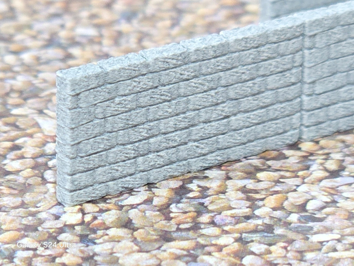 New Grey Stone Walls OO Gauge 1:76 Scale Models Train Railway 6 Pack