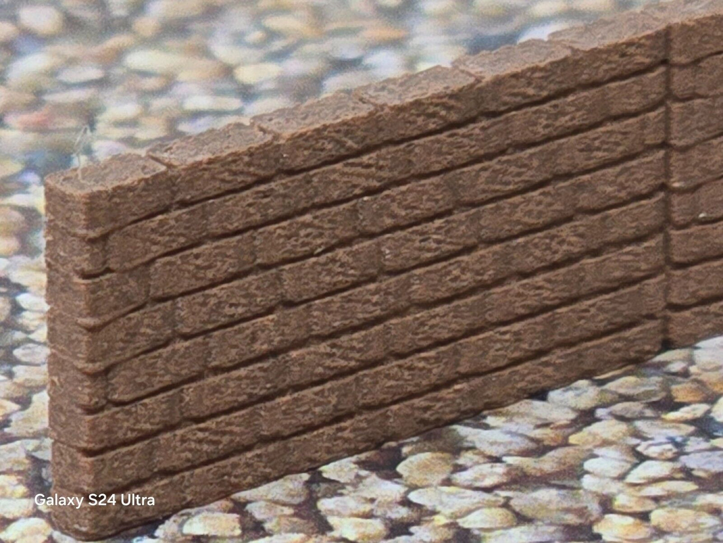 New Red Brick Walls OO Gauge 1:76 Scale Models Train Railway 6 Pack
