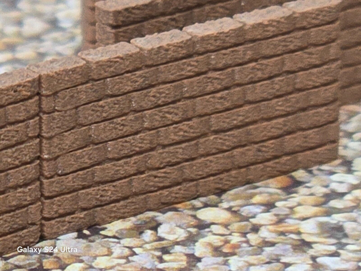 New Red Brick Walls OO Gauge 1:76 Scale Models Train Railway 6 Pack