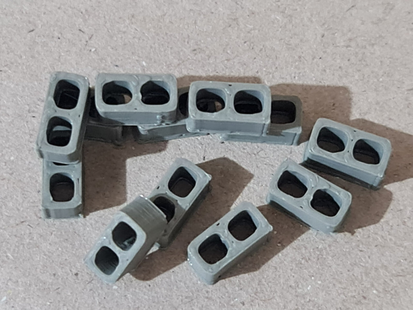 New 12 x Concrete Blocks O Gauge 1:50 Scale Models Train Garden Railway Diorama