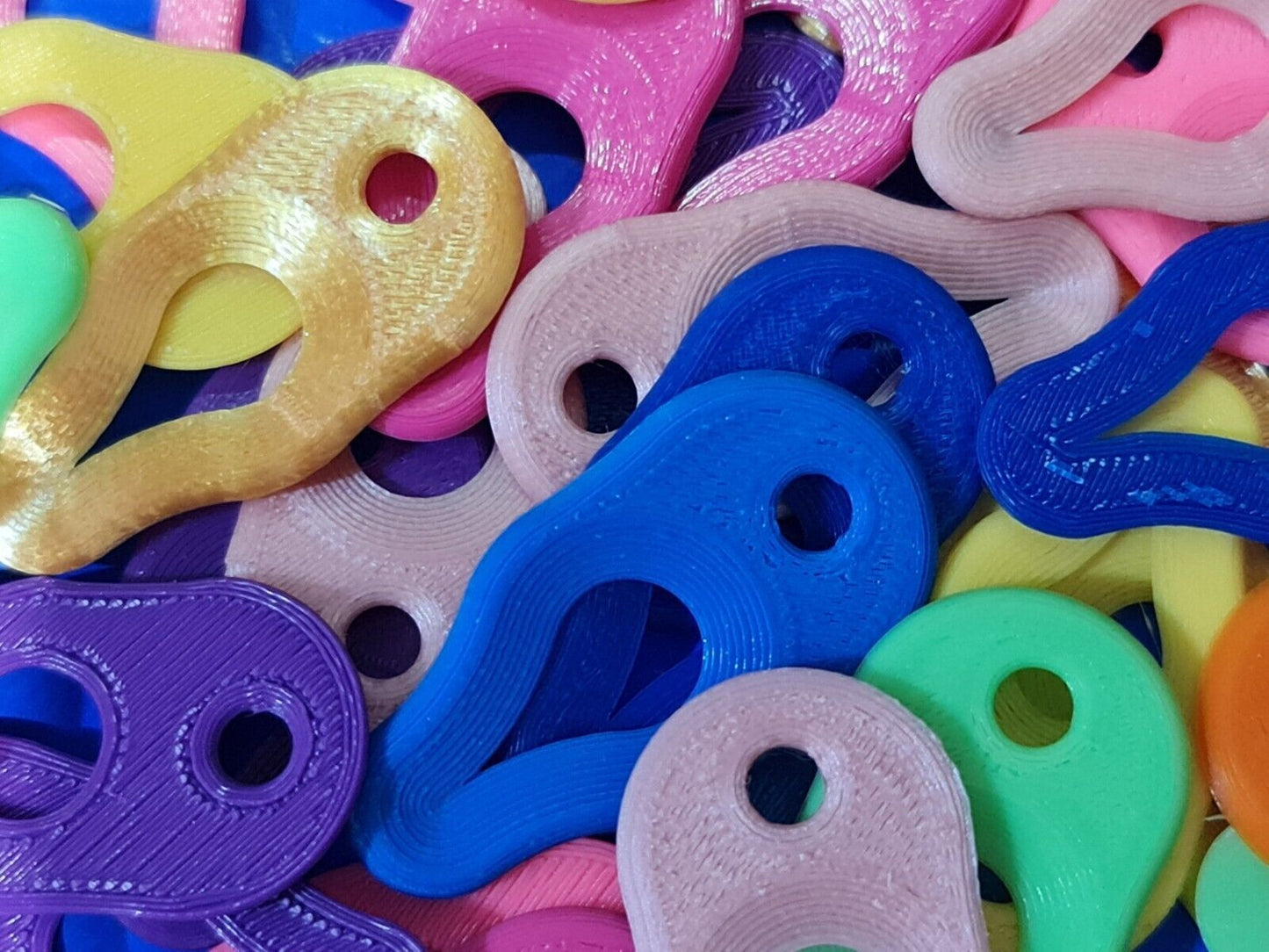 50 Pack Tick Removal Tools PLA Plastic Biodegradable, dog cat horse human sheep