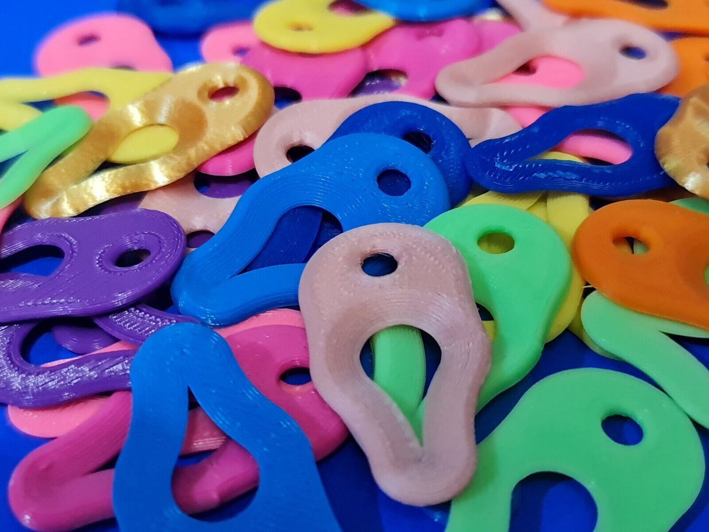 50 Pack Tick Removal Tools PLA Plastic Biodegradable, dog cat horse human sheep