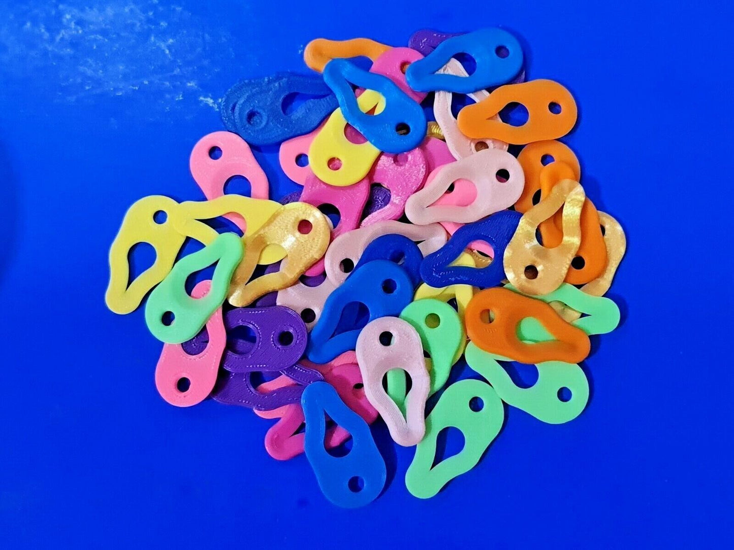50 Pack Tick Removal Tools PLA Plastic Biodegradable, dog cat horse human sheep