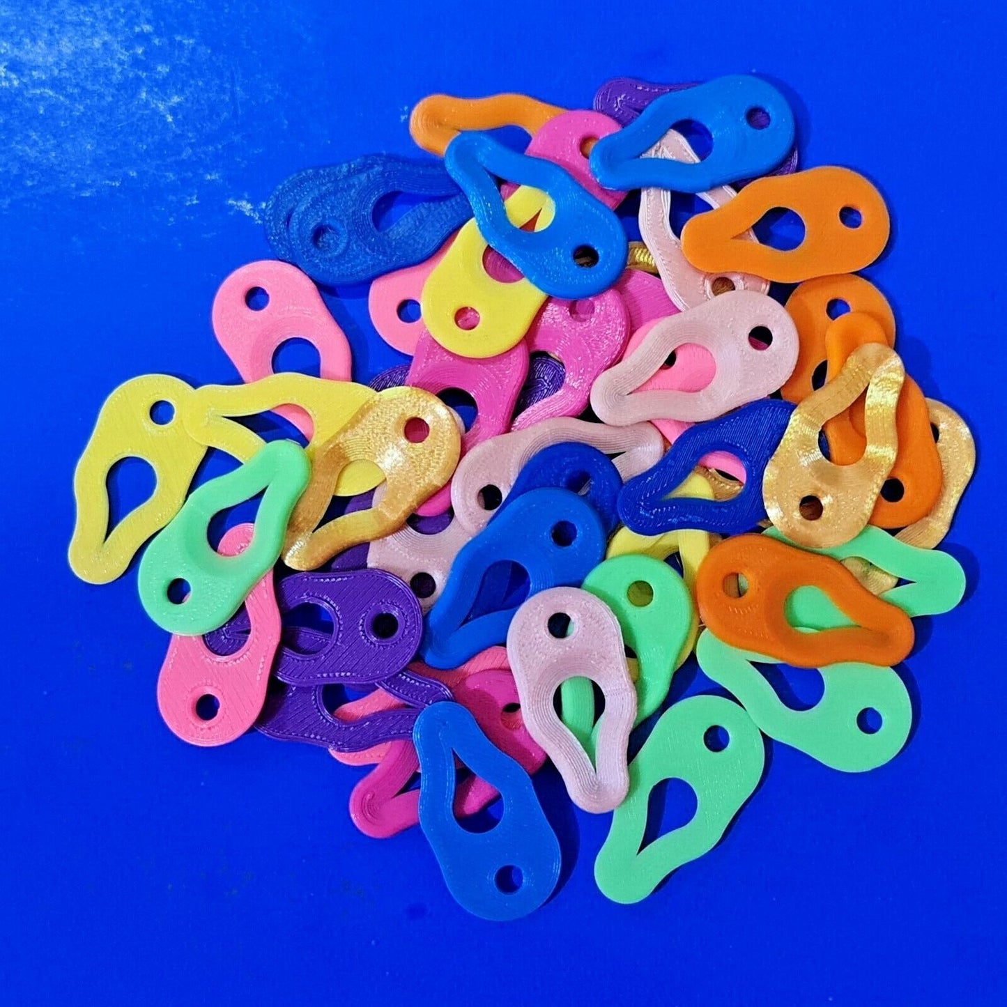 50 Pack Tick Removal Tools PLA Plastic Biodegradable, dog cat horse human sheep