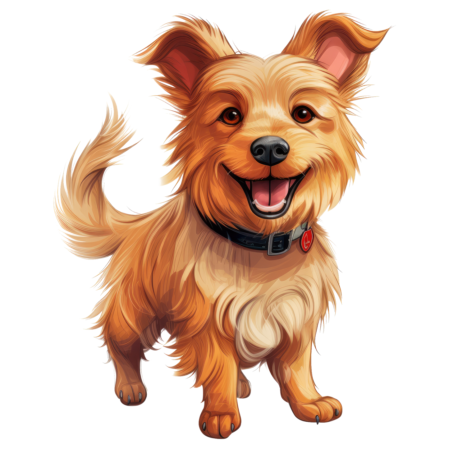 Dog Address Labels x 84 Personalised Self Adhesive Stickers