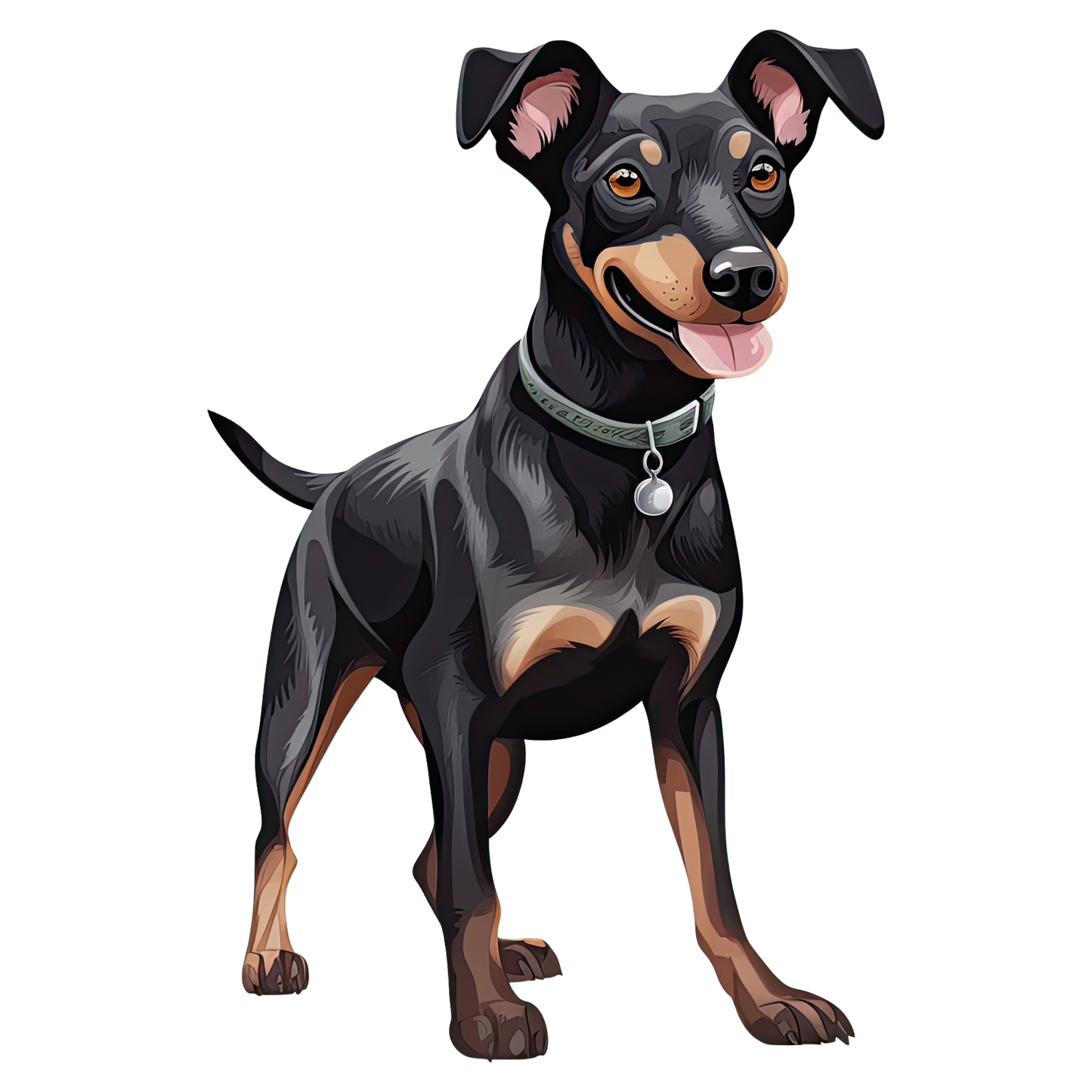 Dog Address Labels x 84 Personalised Self Adhesive Stickers