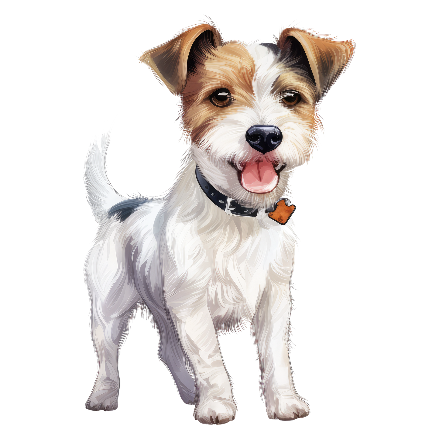 Dog Address Labels x 84 Personalised Self Adhesive Stickers