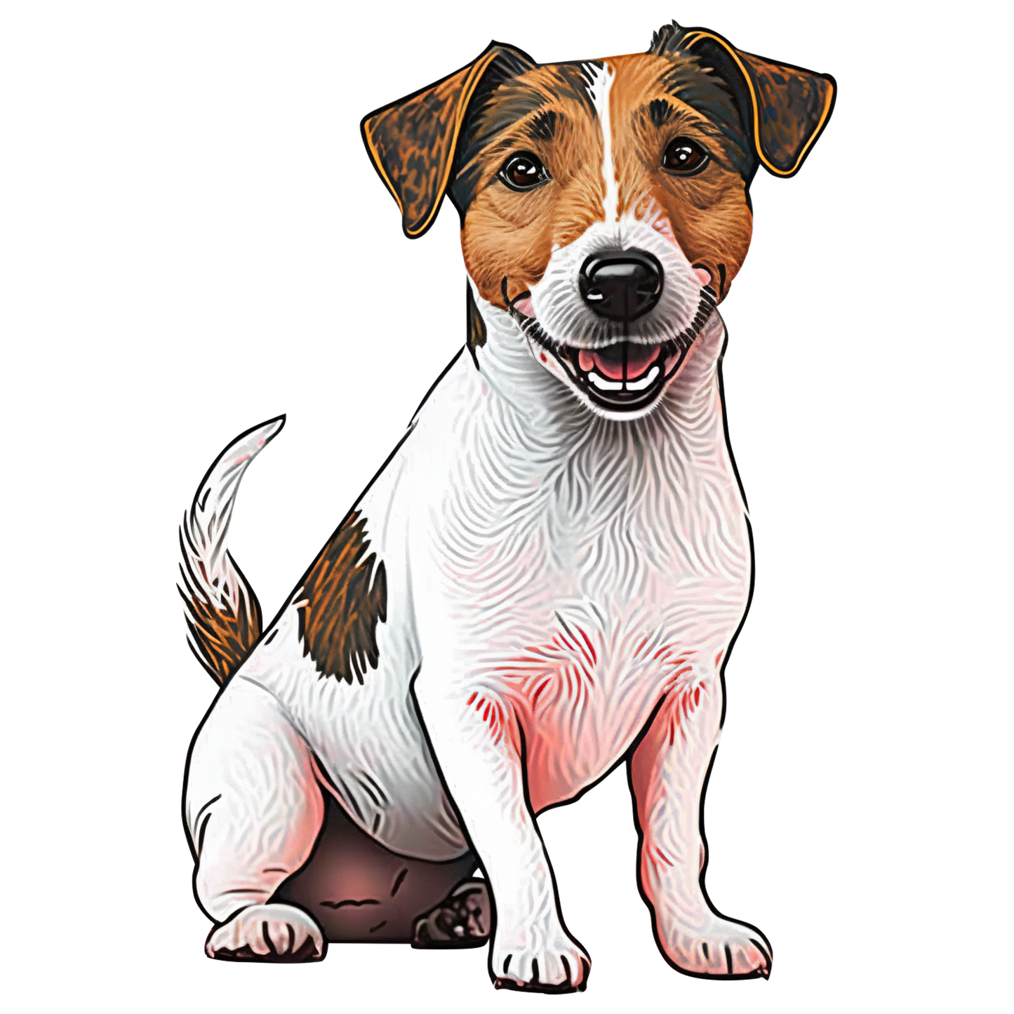 Dog Address Labels x 84 Personalised Self Adhesive Stickers