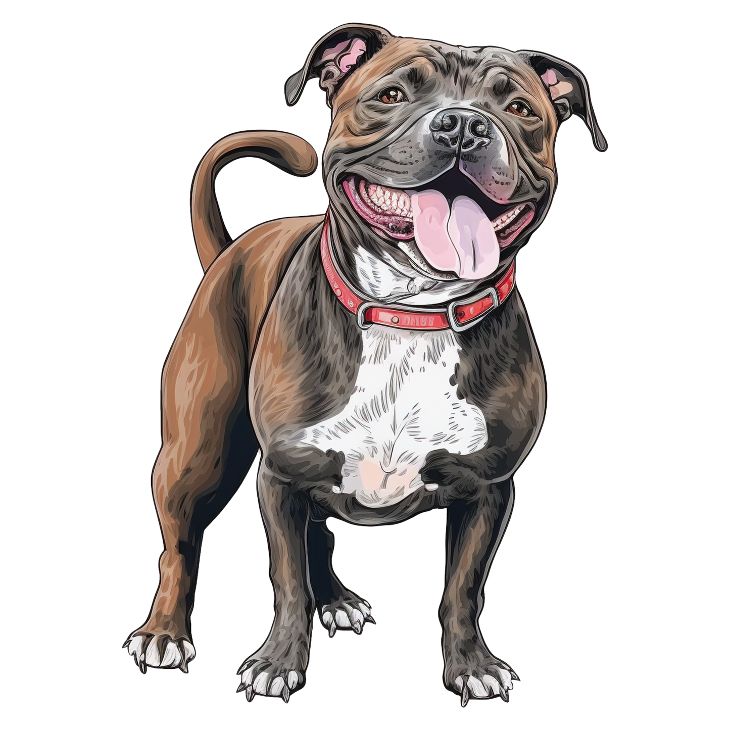 Dog Address Labels x 84 Personalised Self Adhesive Stickers