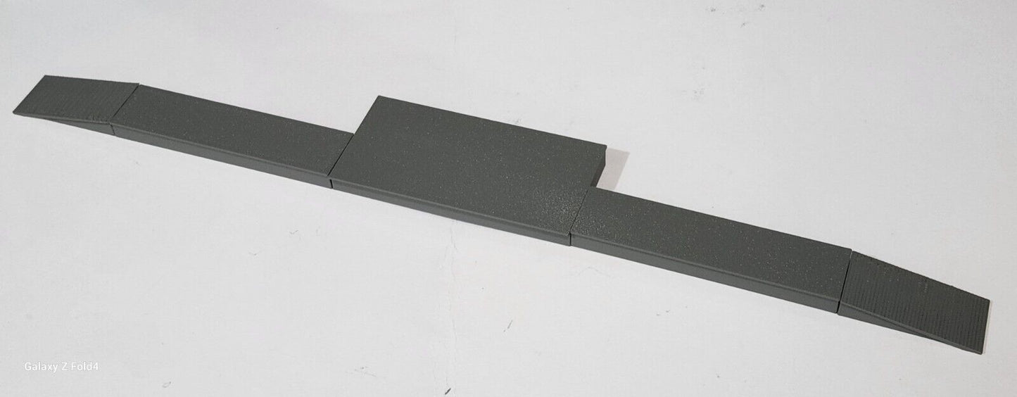 Railway Train Station Passenger Platform 5 Pc Kit N Gauge 1:148 Scale Railroad