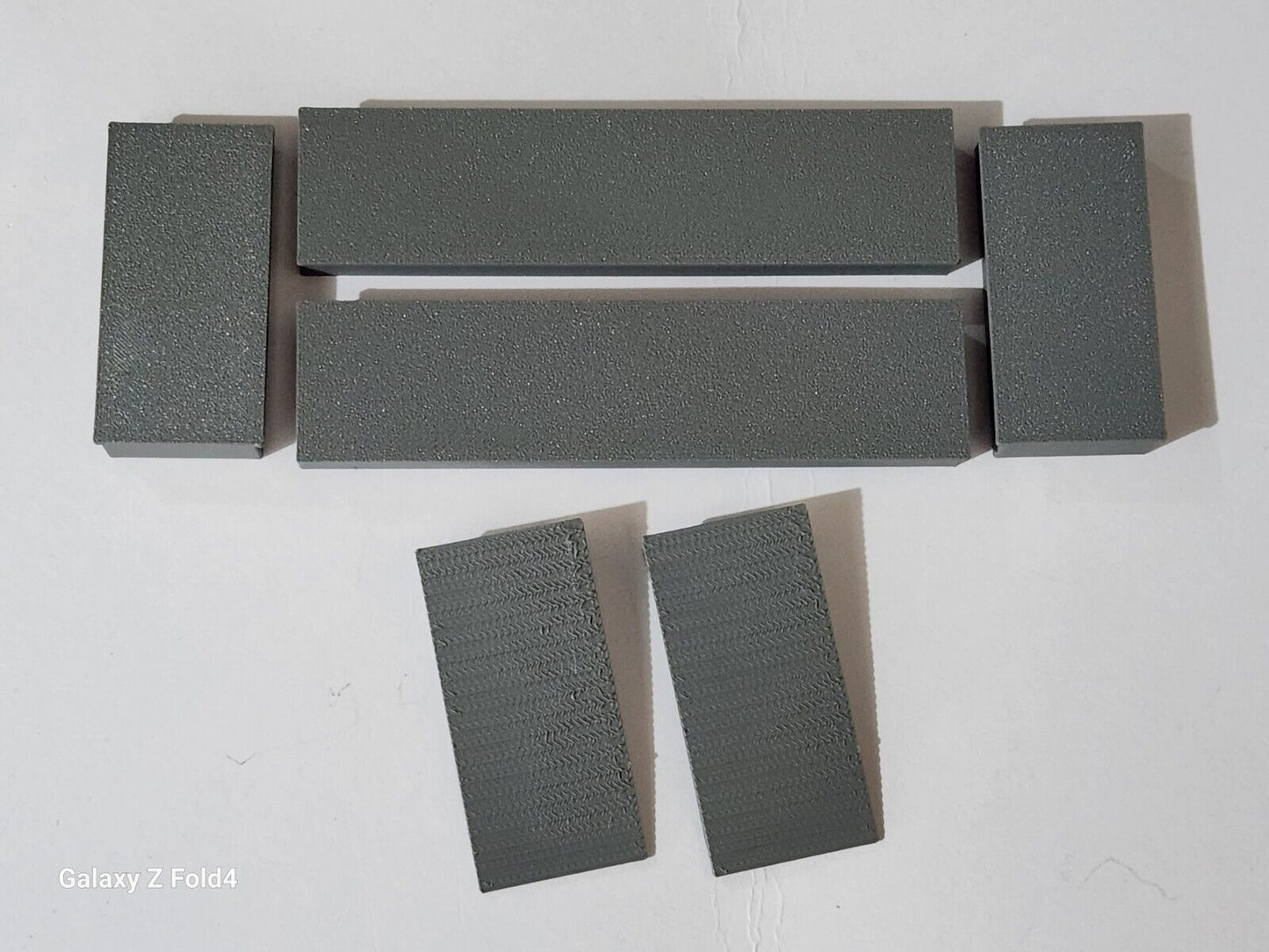 Railway Train Station Passenger Platform 6 Pc Kit N Gauge 1:148 Scale Railroad