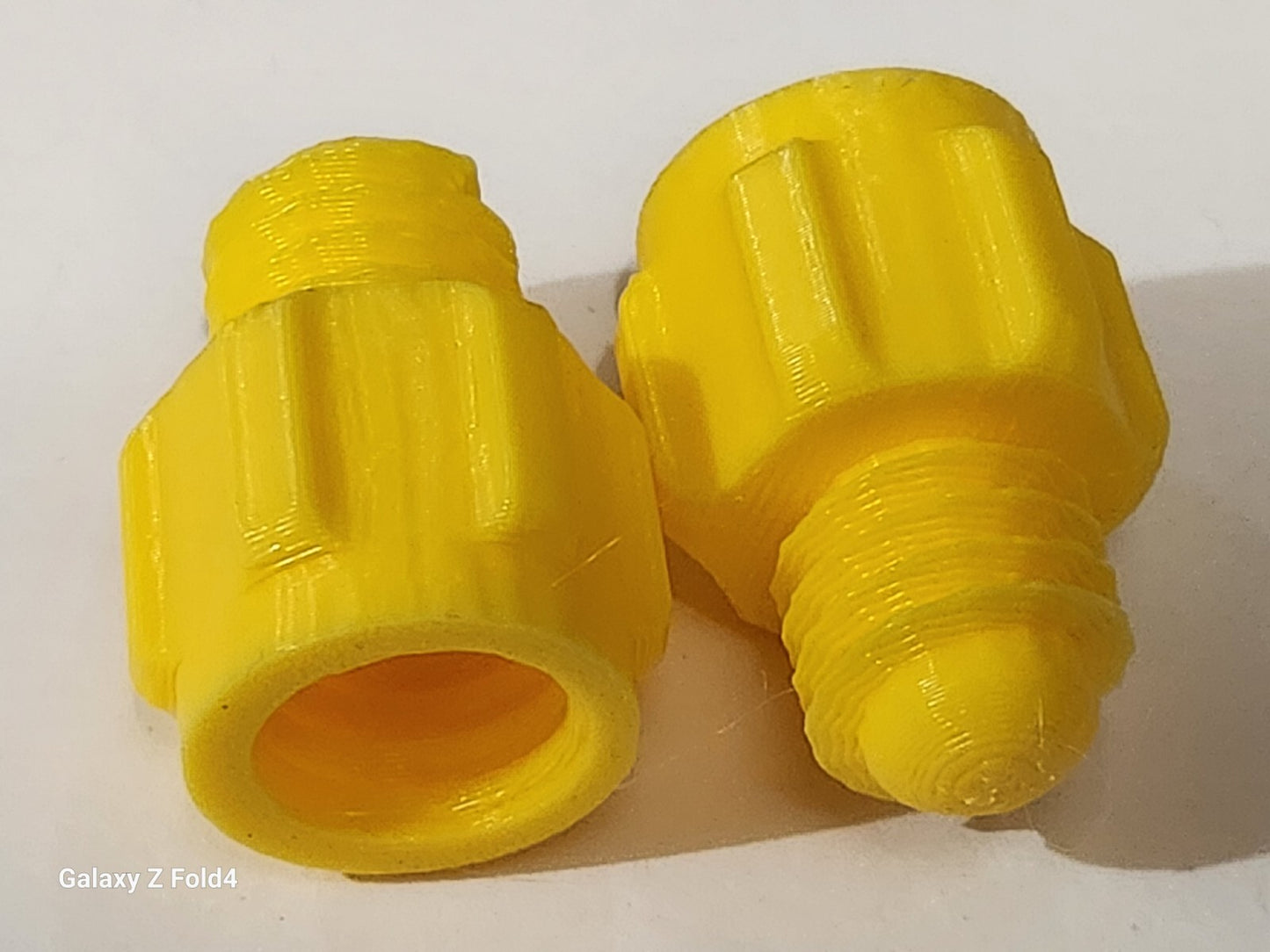 Pack of 6 Yellow Silicone Sealer Sealant Mastik Tube Nozzle Screw Cap Tops
