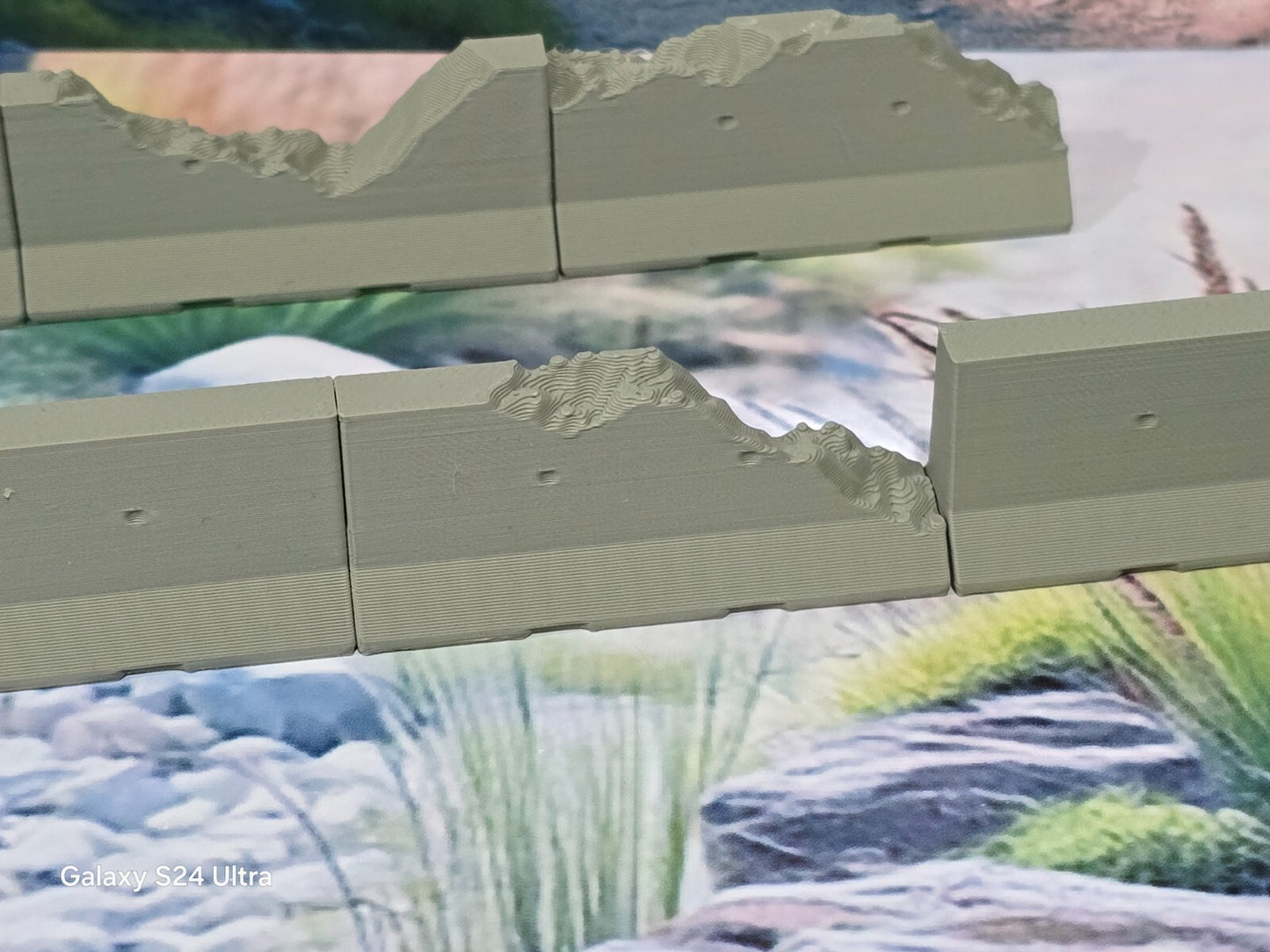 Wargaming Concrete Jersey Barriers 28mm War Gaming Tabletop Games