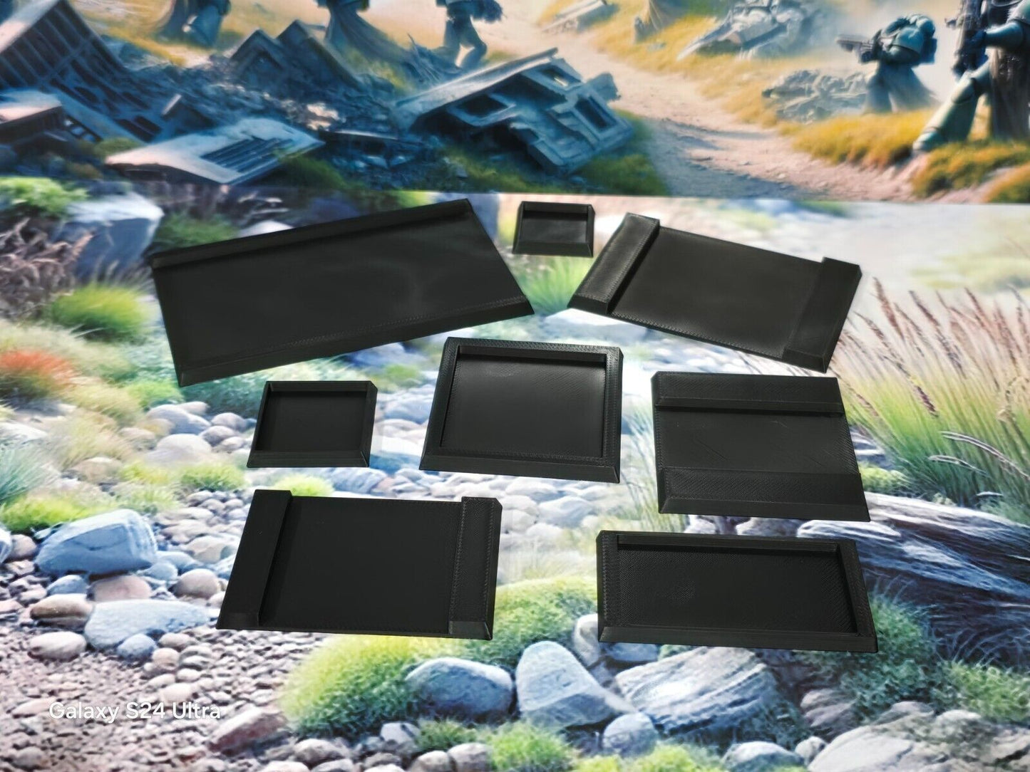 Wargaming Base Adaptors Convertors All Sizes PLA for War Gaming Tabletop Games
