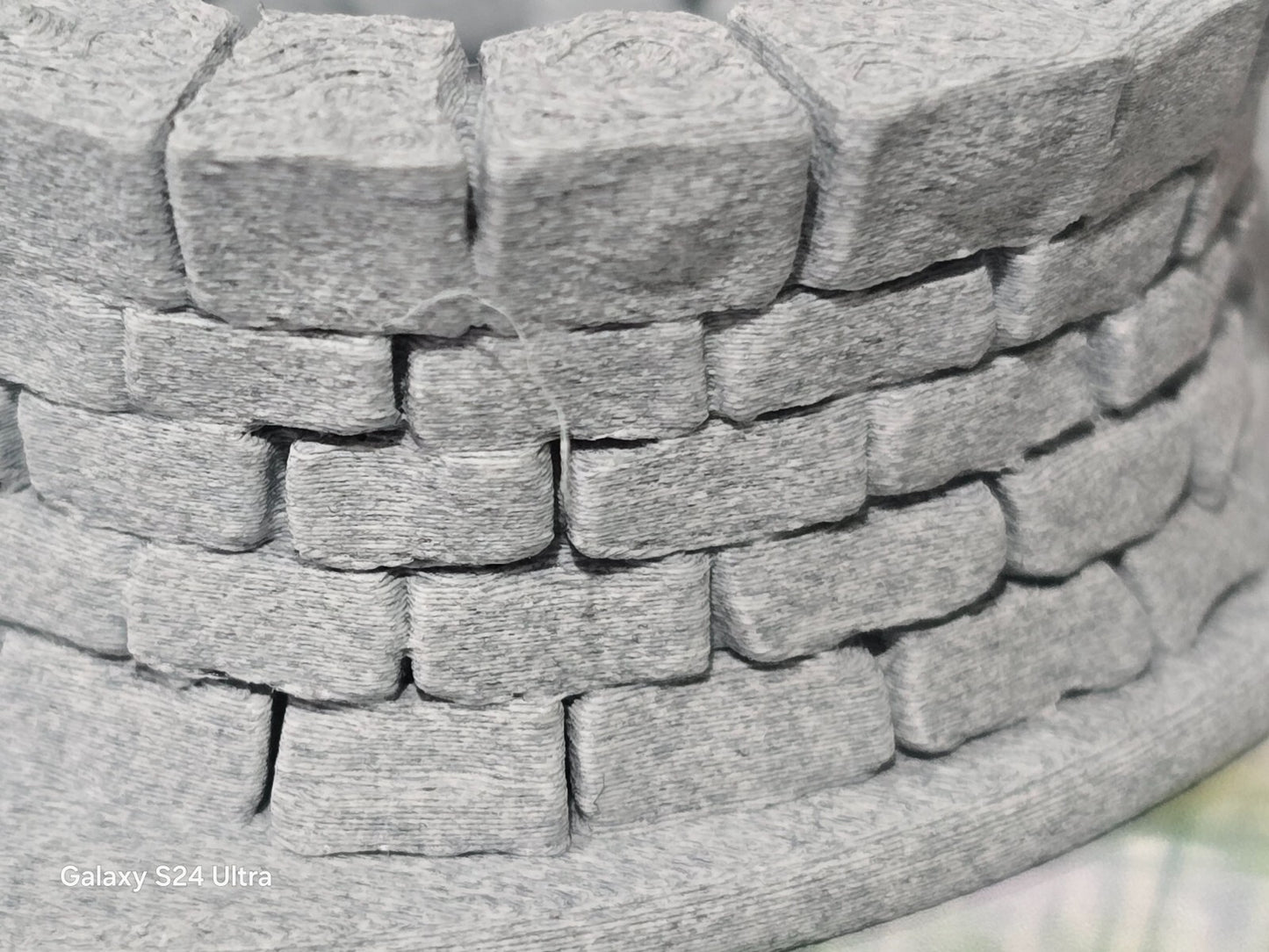 N Gauge 1:148 Scale Model Railway Stone Well on 30mm base Scenery Terrain