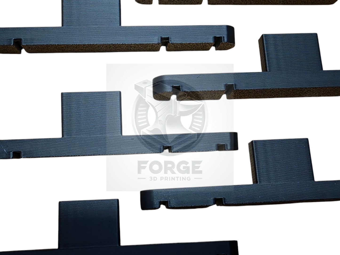 Parallel Track Tools Model Railway Train New 6 Pack Black 67mm OO/HO Gauge
