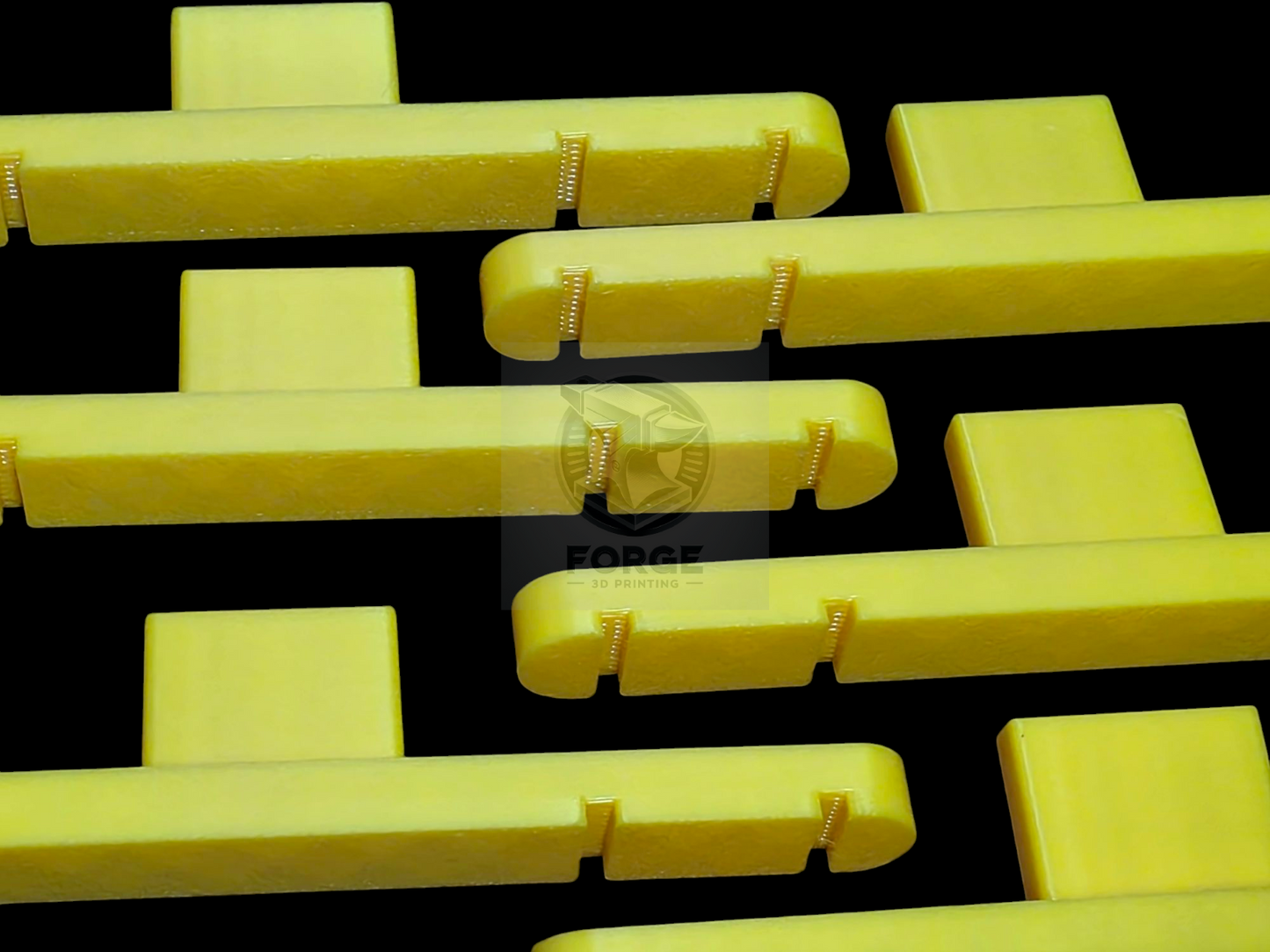 Parallel Track Tools Model Railway Train New 6 Pack Yellow 67mm OO/HO Gauge