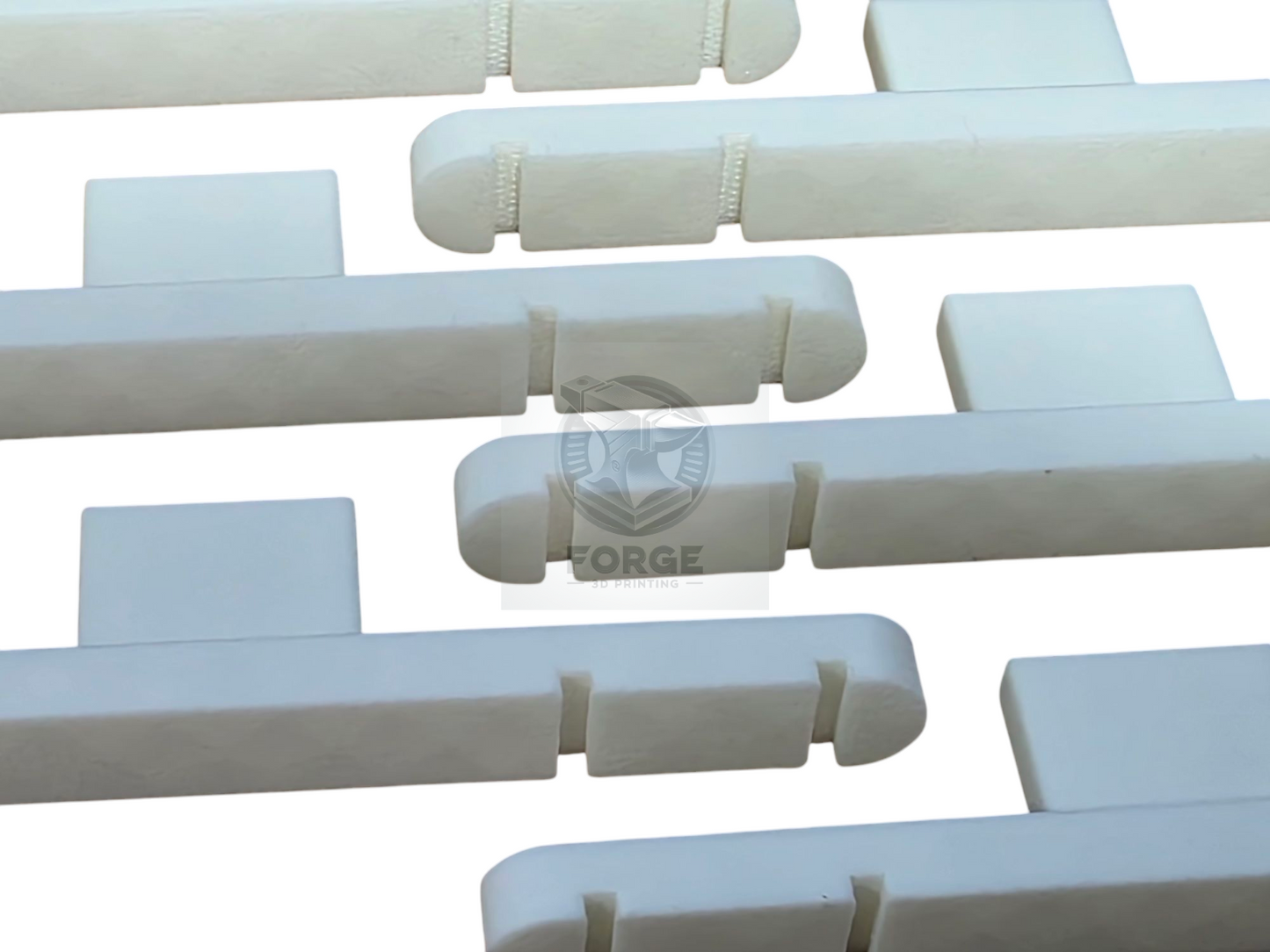 Parallel Track Tools Model Railway Train New 6 Pack White 67mm OO/HO Gauge