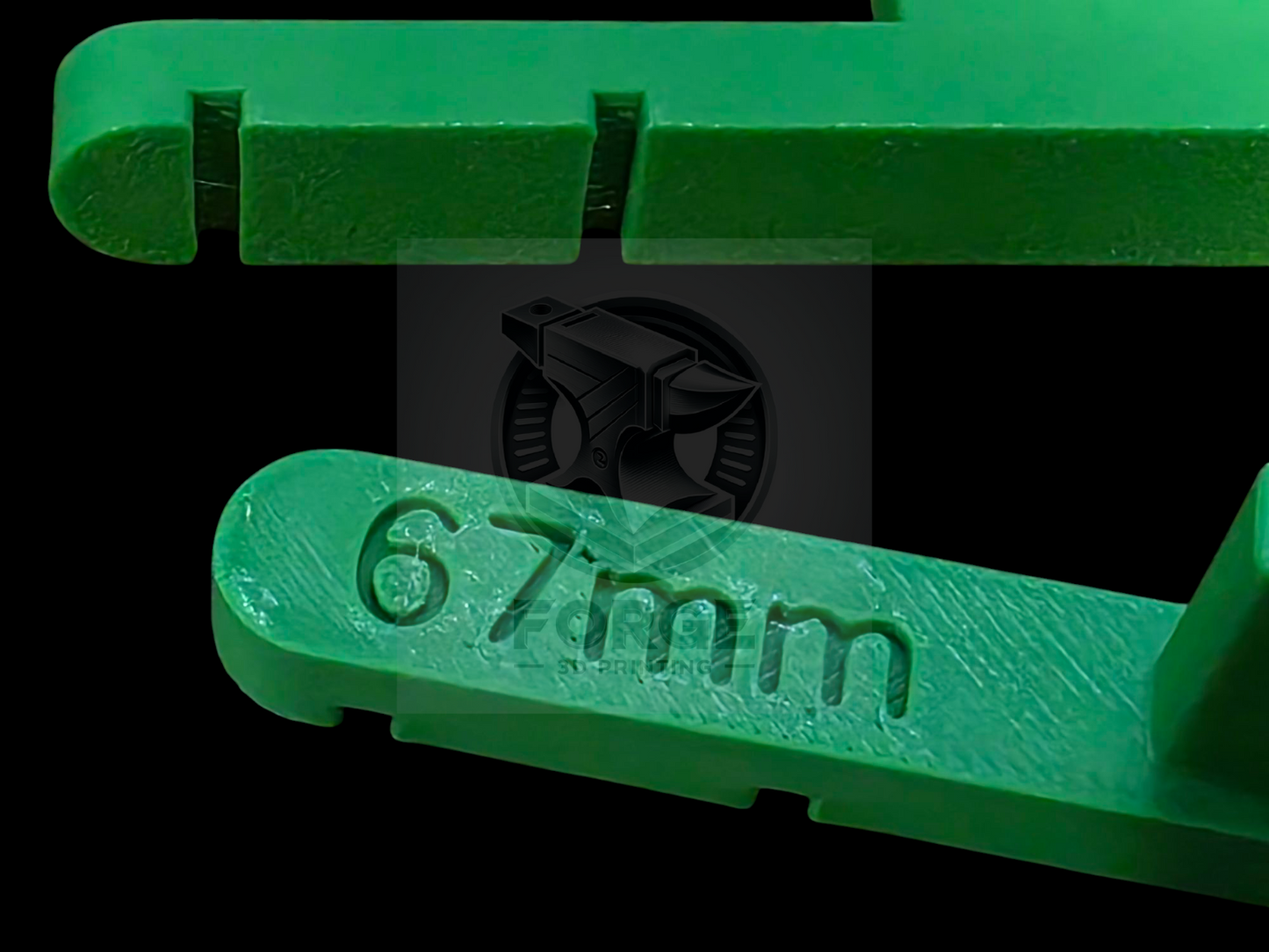 Parallel Track Tools Model Railway Train New 6 Pack Green 67mm OO/HO Gauge