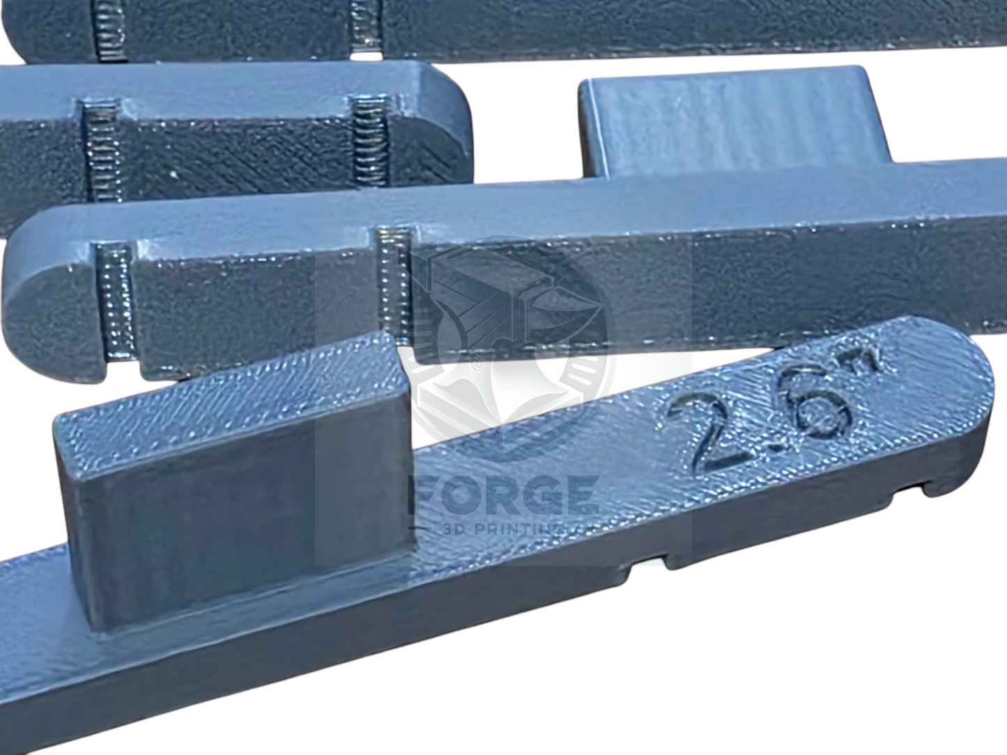Parallel Track Tools Model Railway Train New 6 Pack Grey 67mm OO/HO Gauge