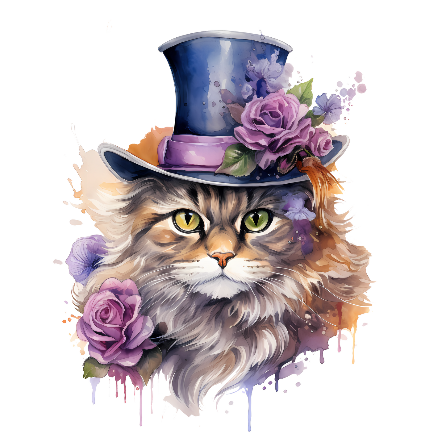 Victorian Cats Handmade by Labels Personalised Self Adhesive Address Stickers