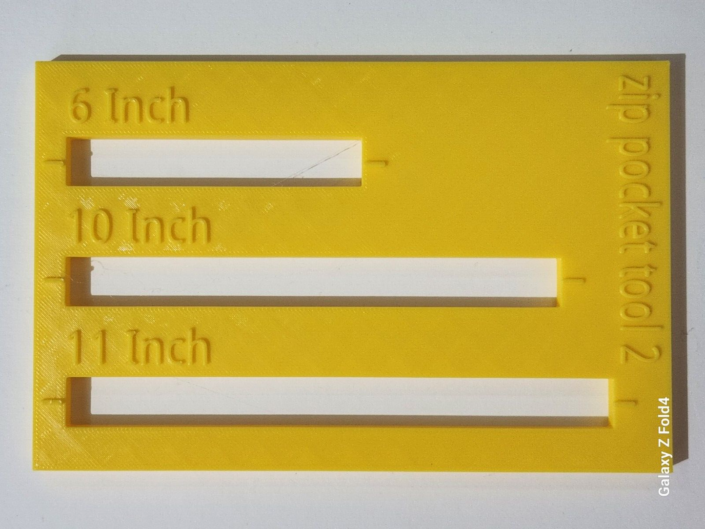 Sewing Tool Zip Pocket 2 Tool Kits Ruler Fabric by Emi B Designs