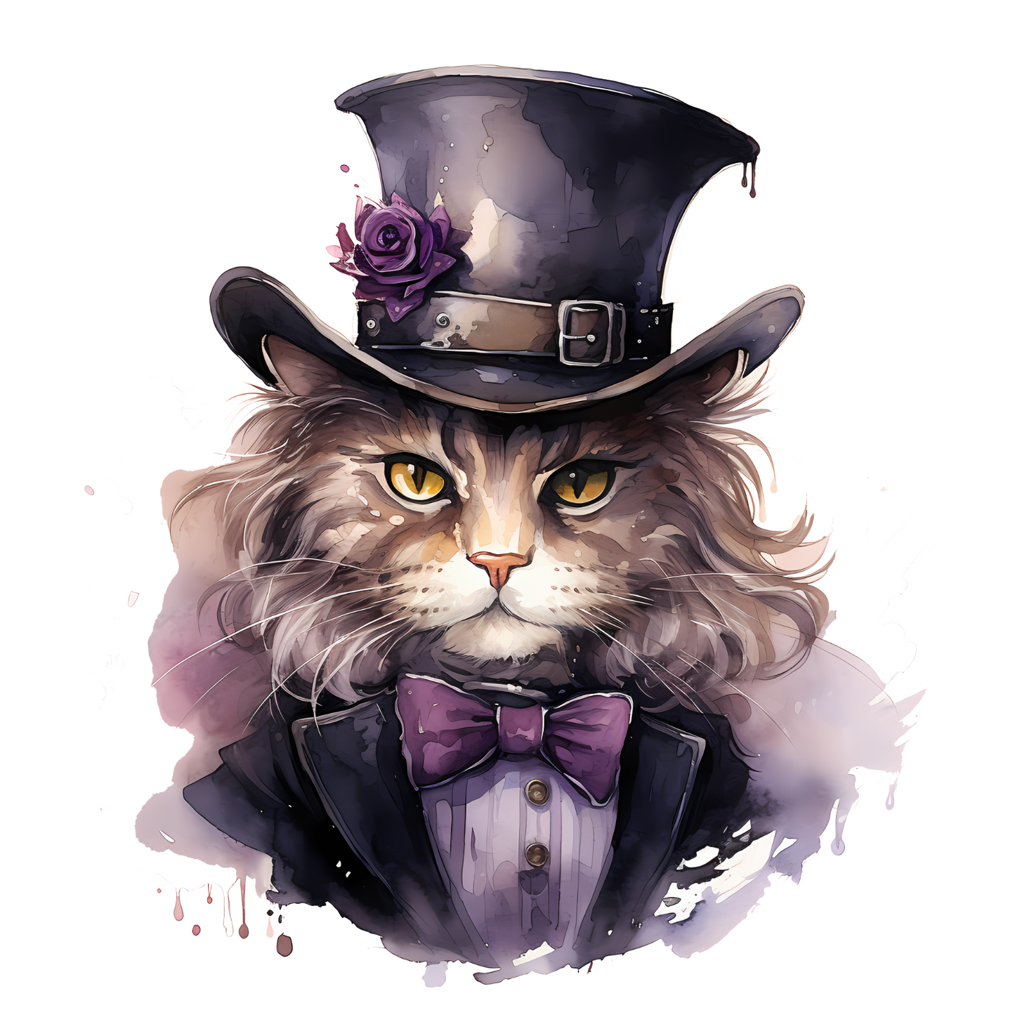 Victorian Cats Handmade by Labels Personalised Self Adhesive Address Stickers