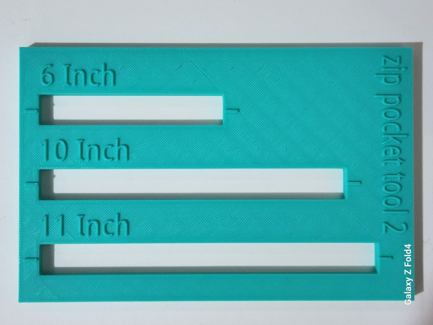 Sewing Tool Zip Pocket 2 Tool Kits Ruler Fabric by Emi B Designs