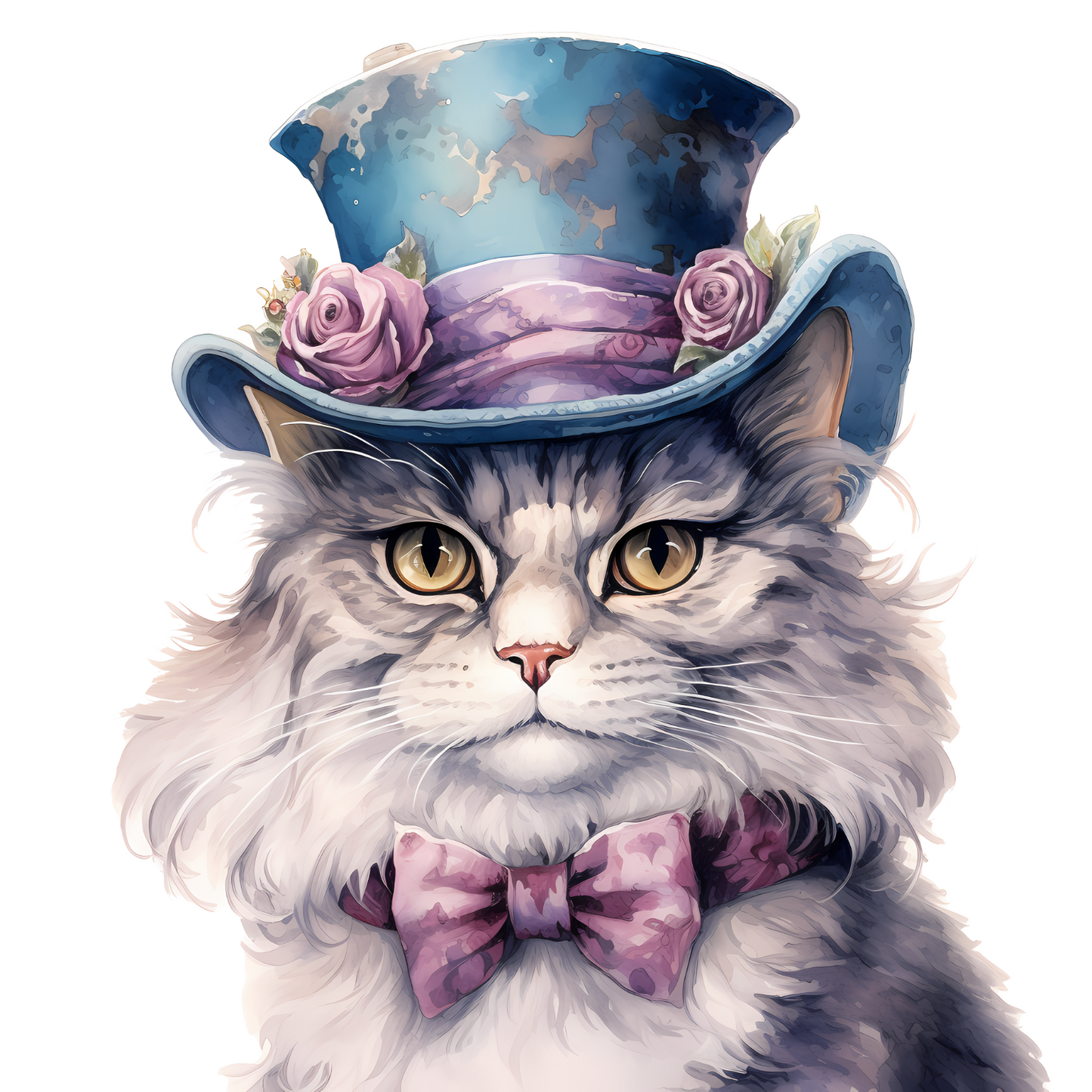 Victorian Cats Handmade by Labels Personalised Self Adhesive Address Stickers