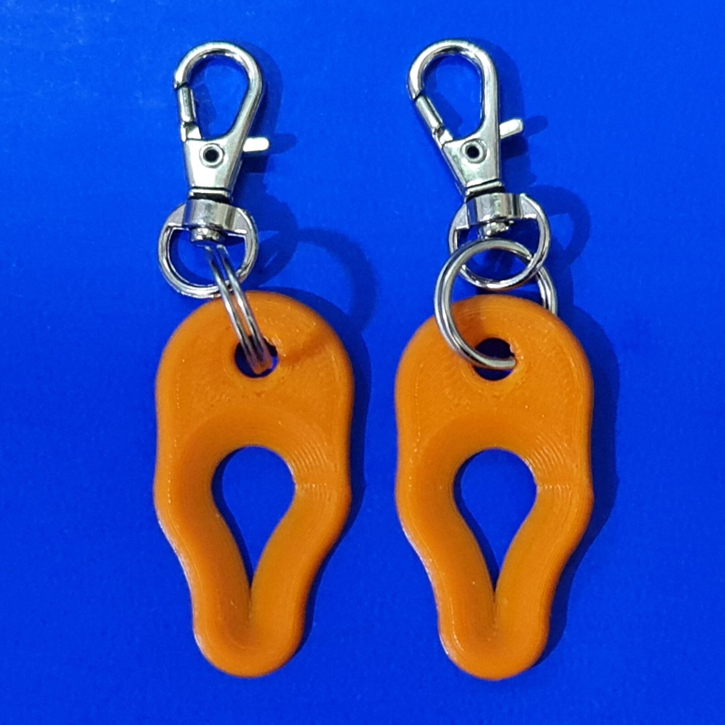 Key Ring Tick Removal Tools PLA Plastic Biodegradable, dog cat horse
