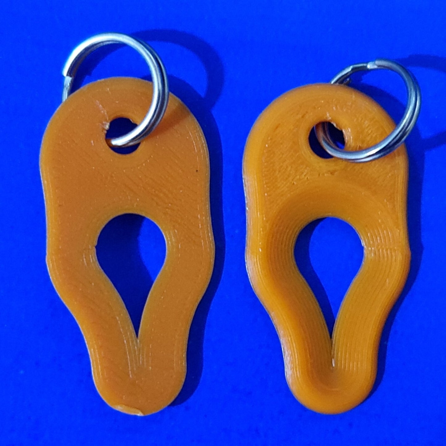 Key Ring Tick Removal Tools PLA Plastic Biodegradable, dog cat horse