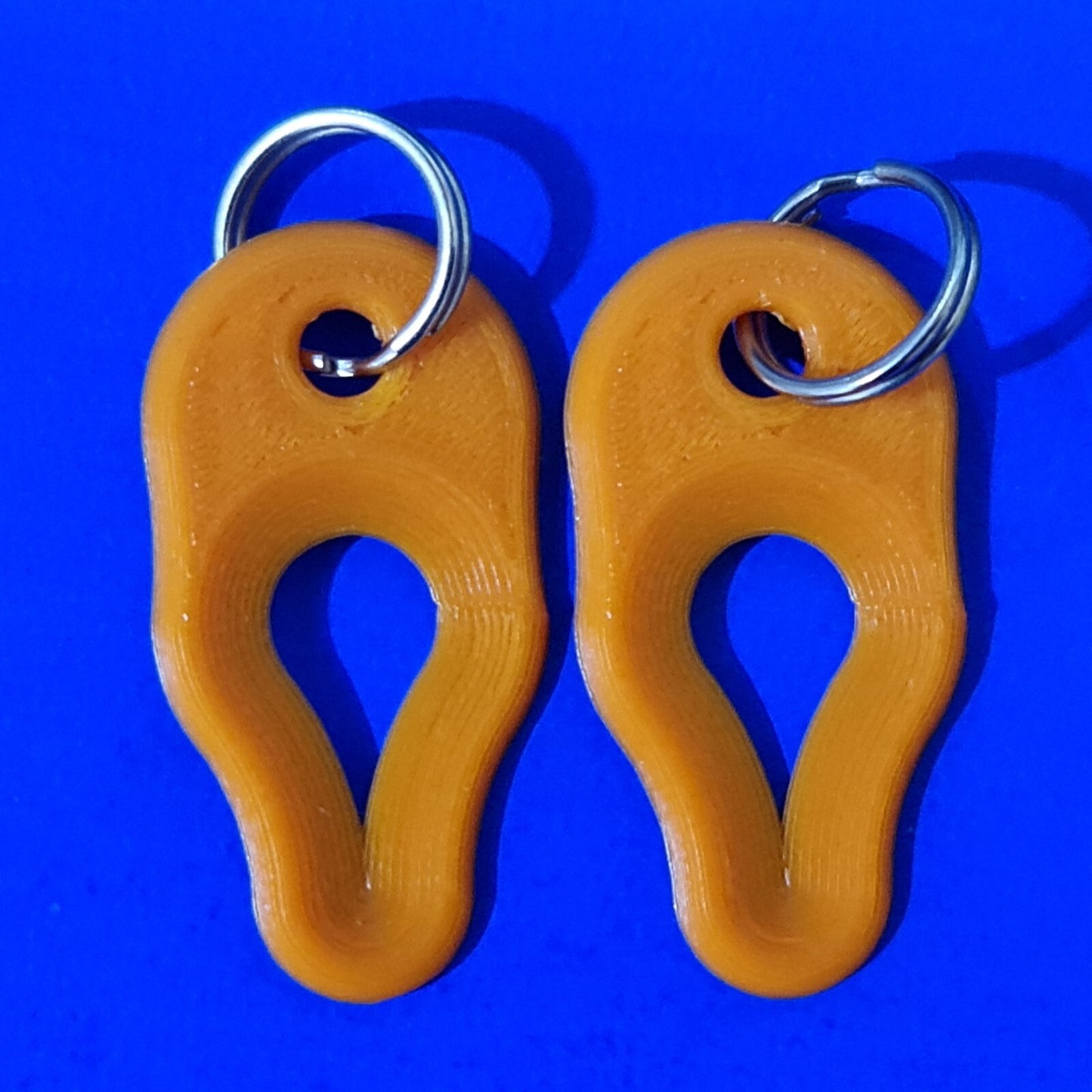 Key Ring Tick Removal Tools PLA Plastic Biodegradable, dog cat horse