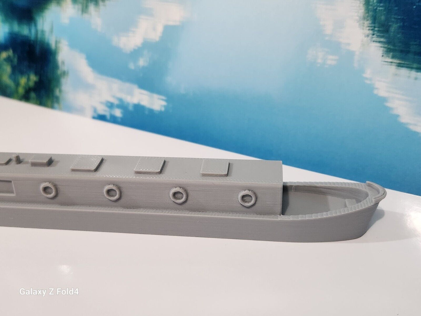 1:43 Scale O Gauge Model Railway 2 x Canal Boats Waterways Barge Cargo Leisure