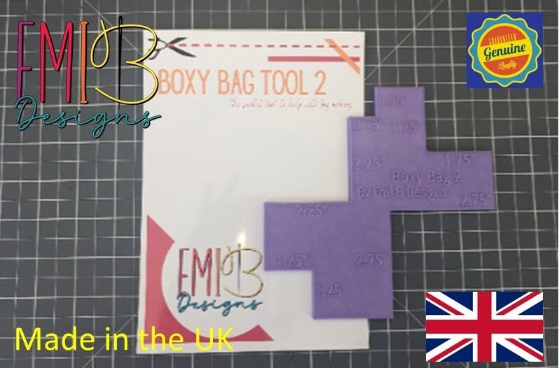 Sewing Tool Boxy Bag 2 Making Tool Kits Ruler Fabric Emi B Designs