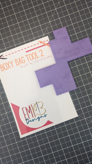 Sewing Tool Boxy Bag 2 Making Tool Kits Ruler Fabric Emi B Designs